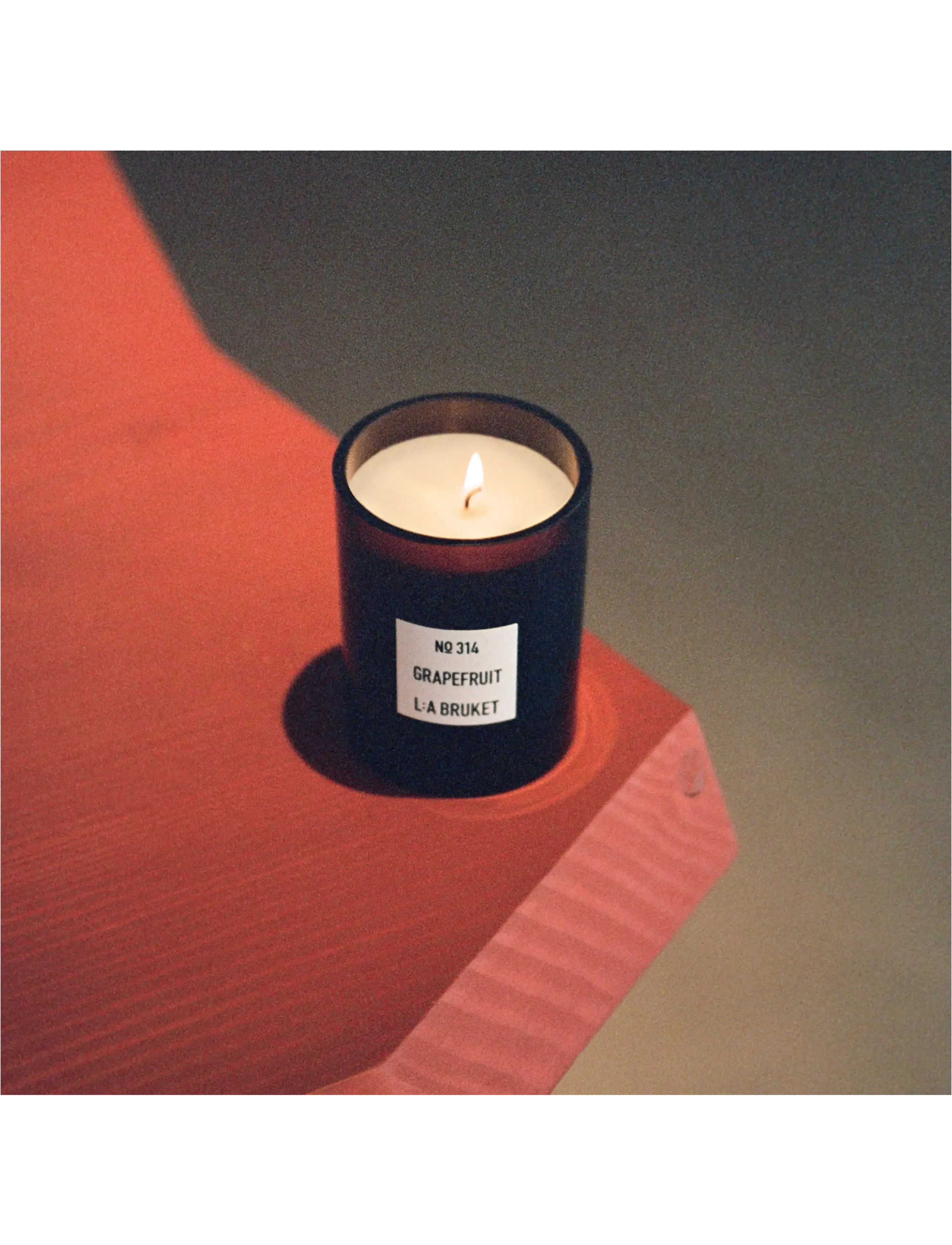 L:a Bruket - 151 Candle Grapefruit - clear - 2