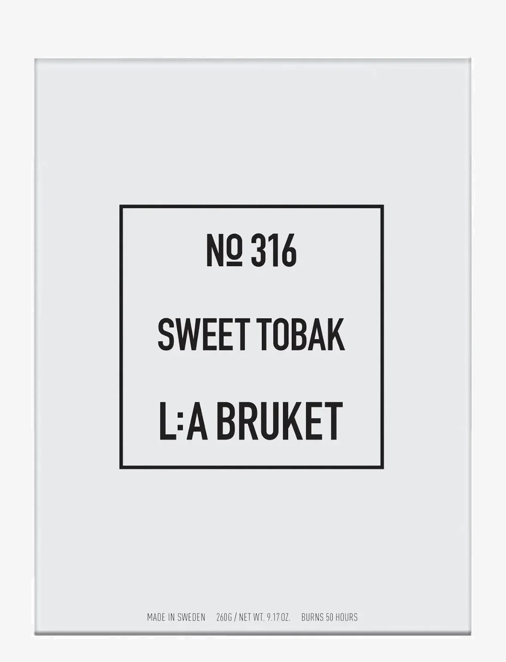 L:a Bruket - 153 Candle Tabac - above 500kr - clear - 1