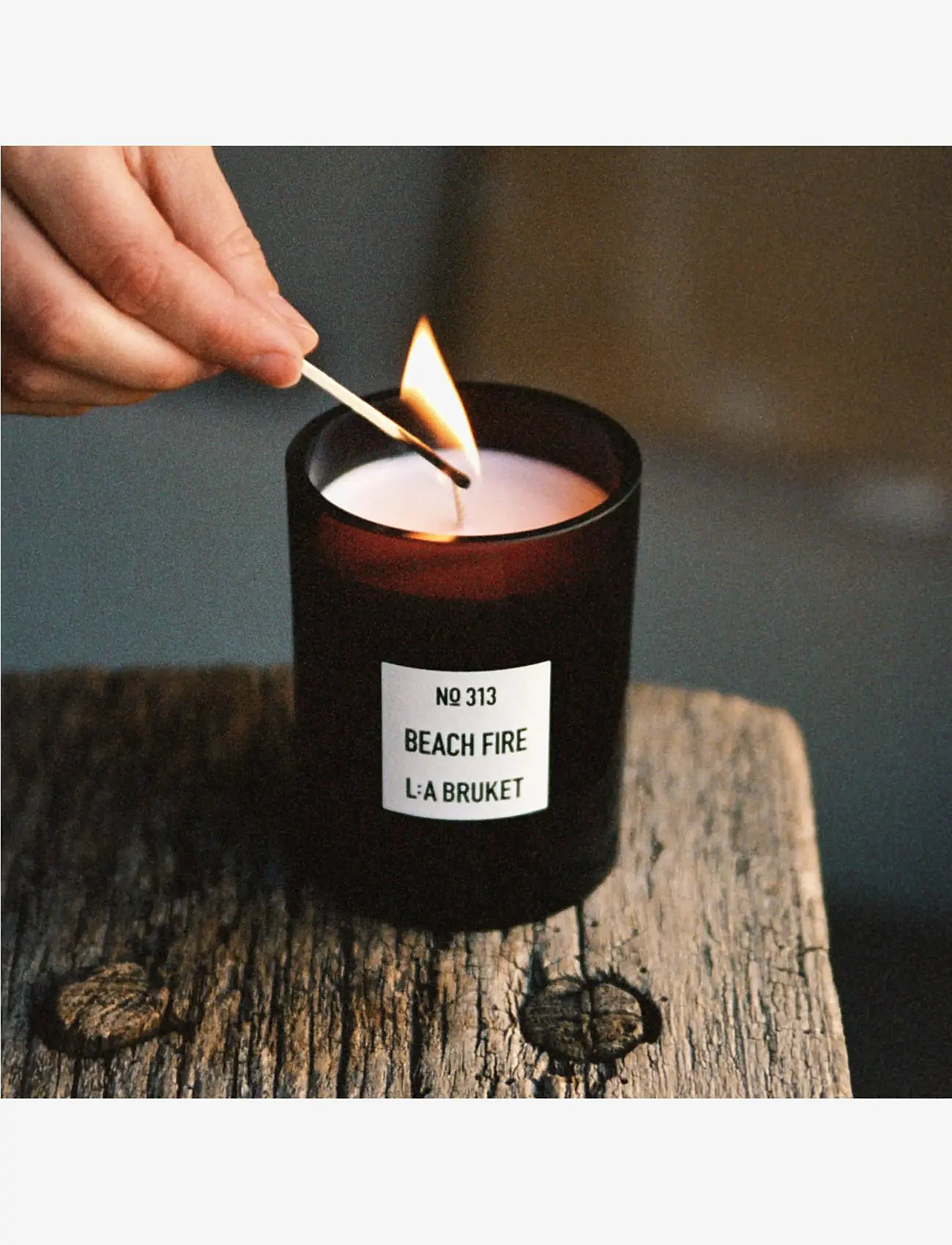 L:a Bruket - 149 Candle Black Oak - clear - 3