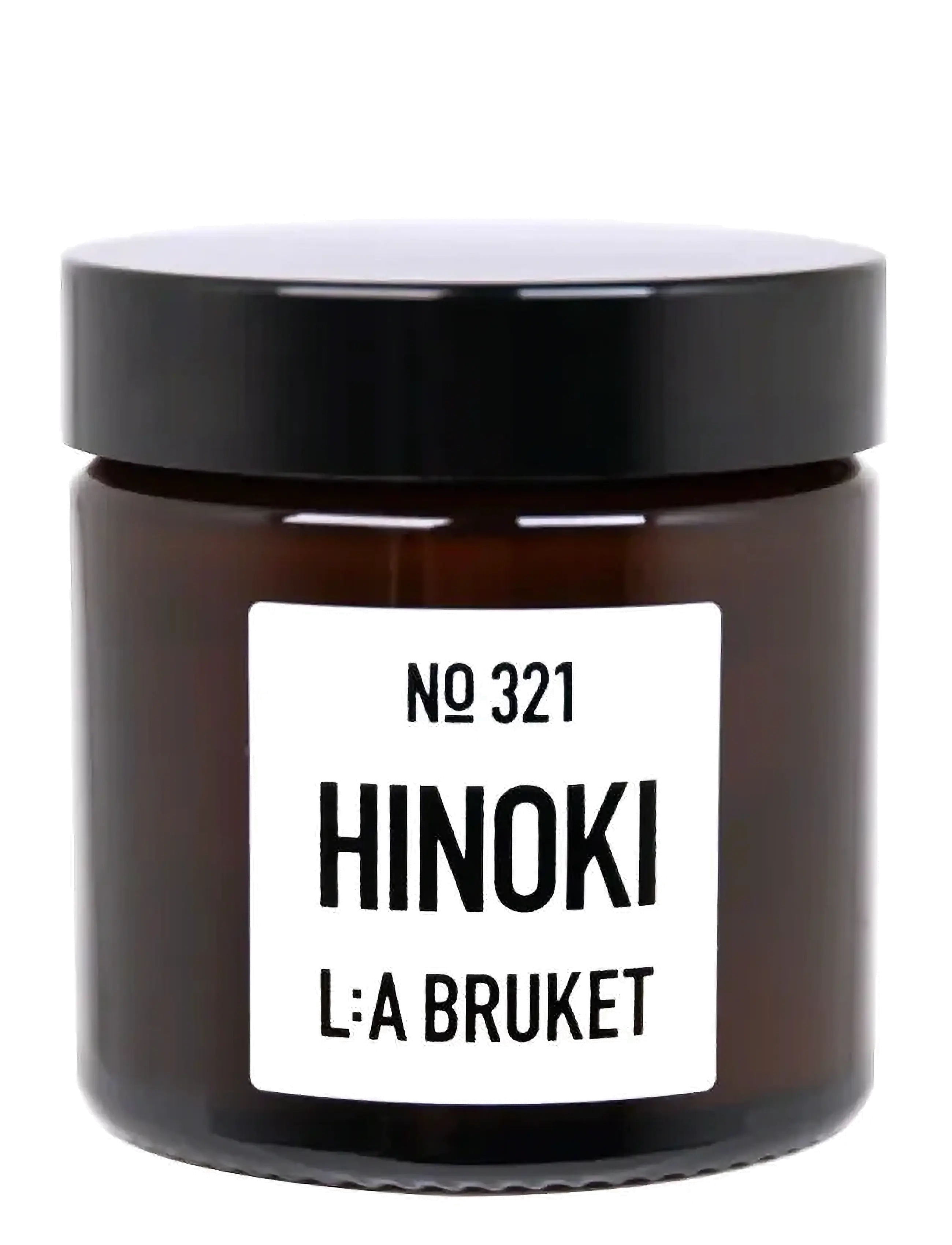 L:a Bruket 255 Candle Hinoki Small - Doftljus - CLEAR / undefined