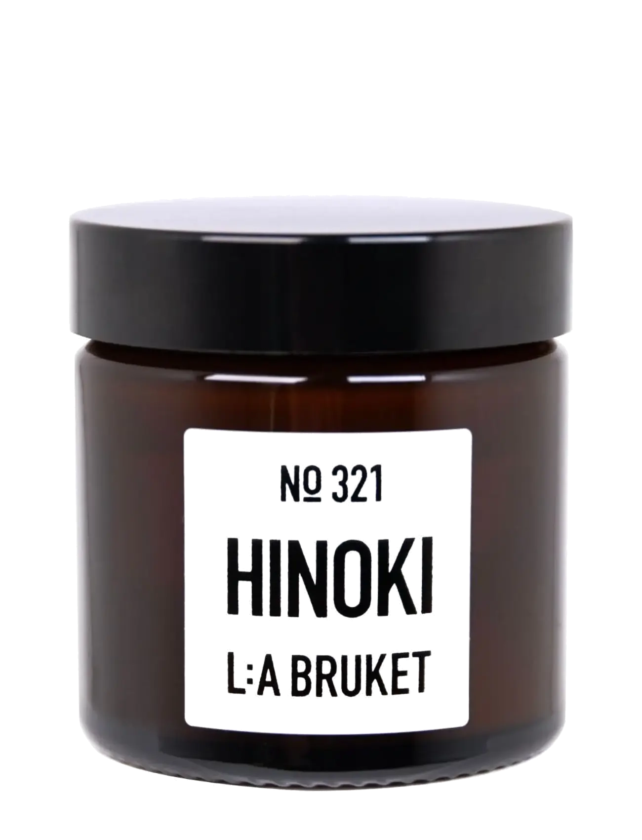 L:a Bruket 255 Candle Hinoki Small - L:A Bruket - CLEAR / undefined