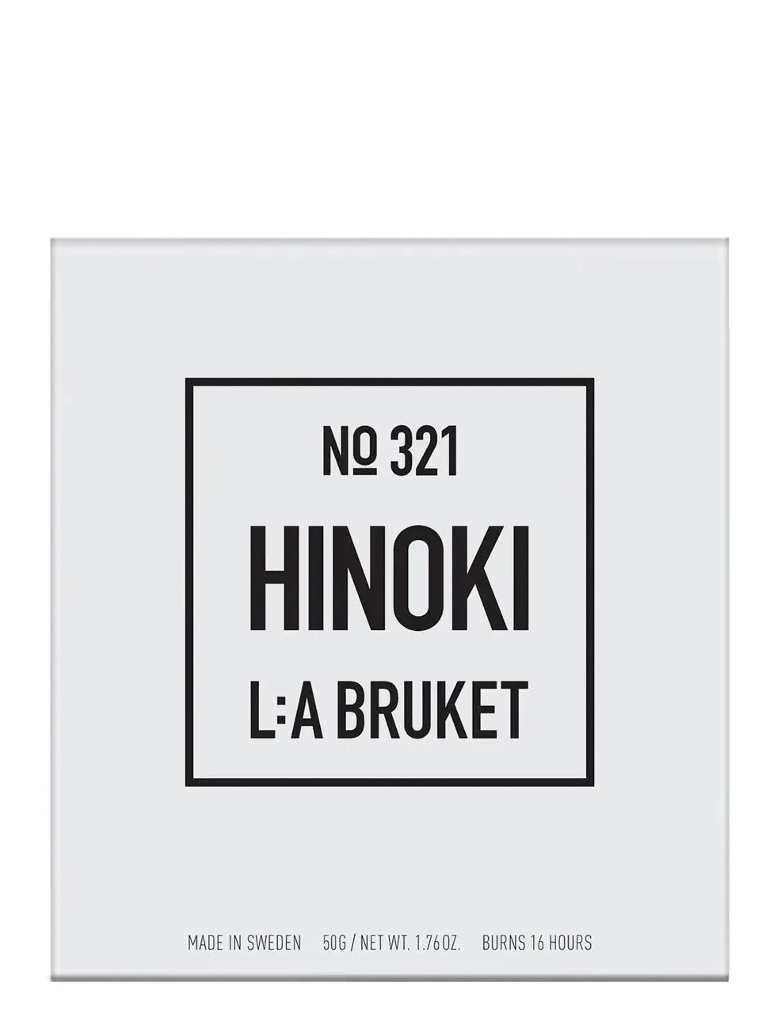 L:a Bruket - 255 Candle Hinoki Small - mellan 200-500 kr - clear - 1