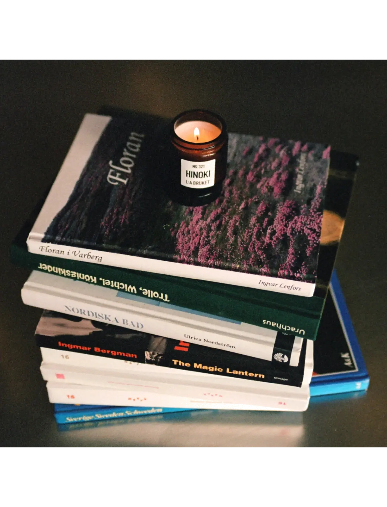 L:a Bruket - 255 Candle Hinoki Small - mellan 200-500 kr - clear - 2