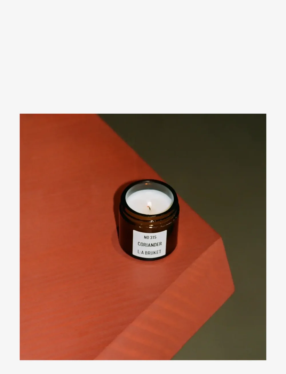 L:a Bruket - 152 Candle Coriander Small - mellan 200-500 kr - clear - 2