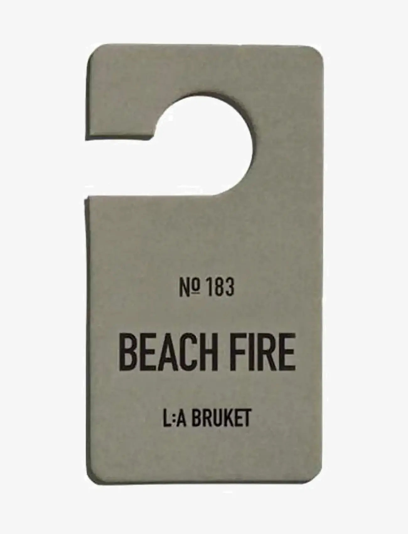 L:a Bruket - 183 Fragrance Tag Black Oak - dufte til hjemmet - clear - 0