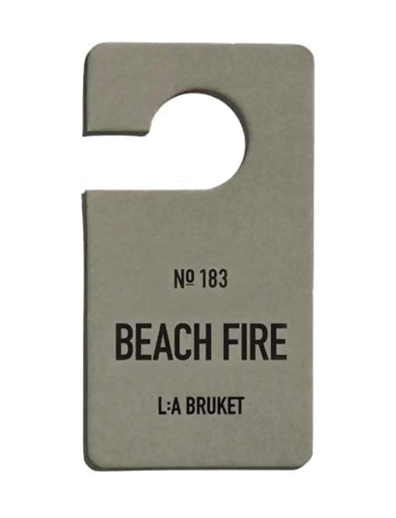 L:a Bruket 183 Fragrance Tag Black Oak - Kingitused külakostiks - CLEAR / undefined