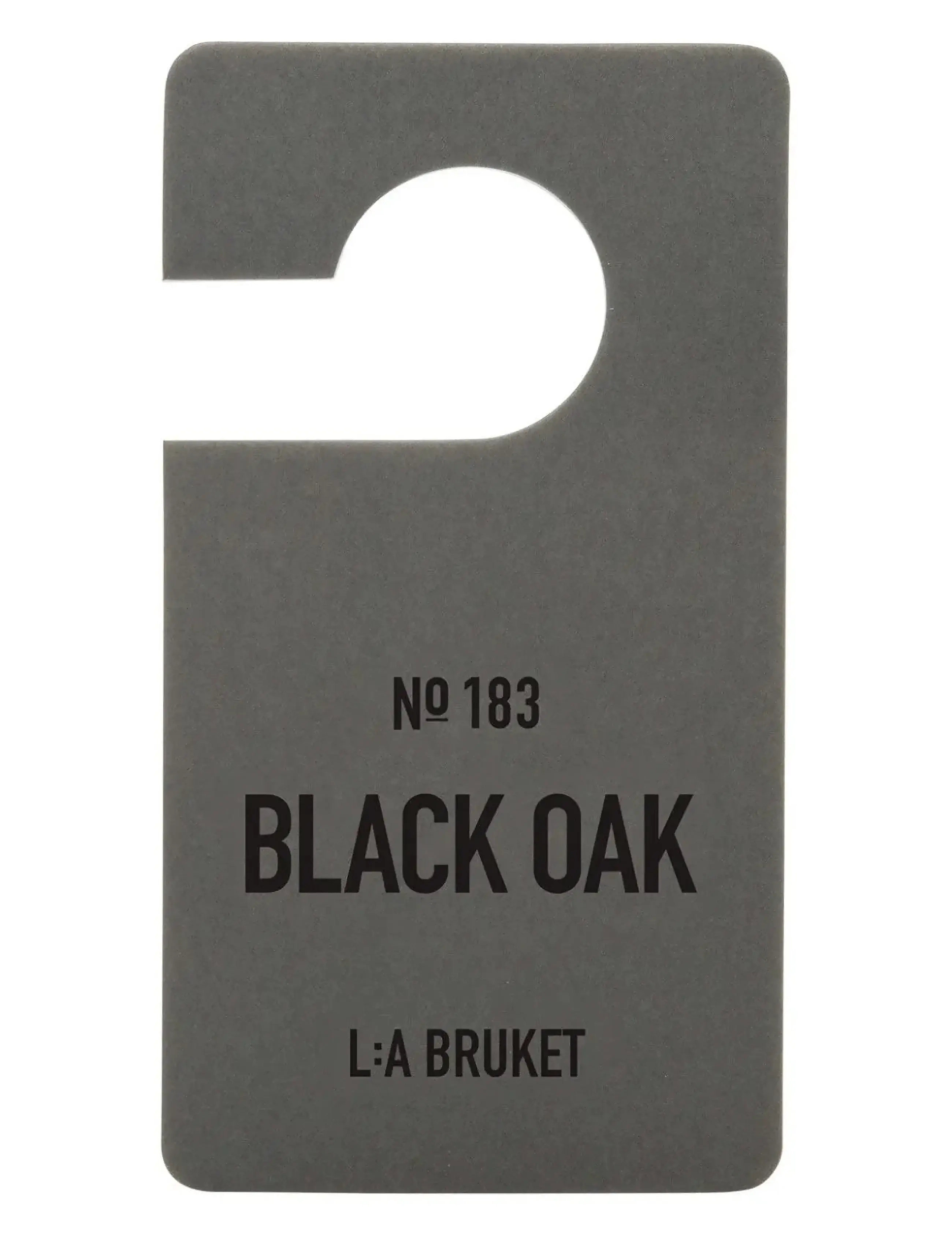 L:a Bruket 183 Fragrance Tag Black Oak - Vaata kõiki - CLEAR / undefined