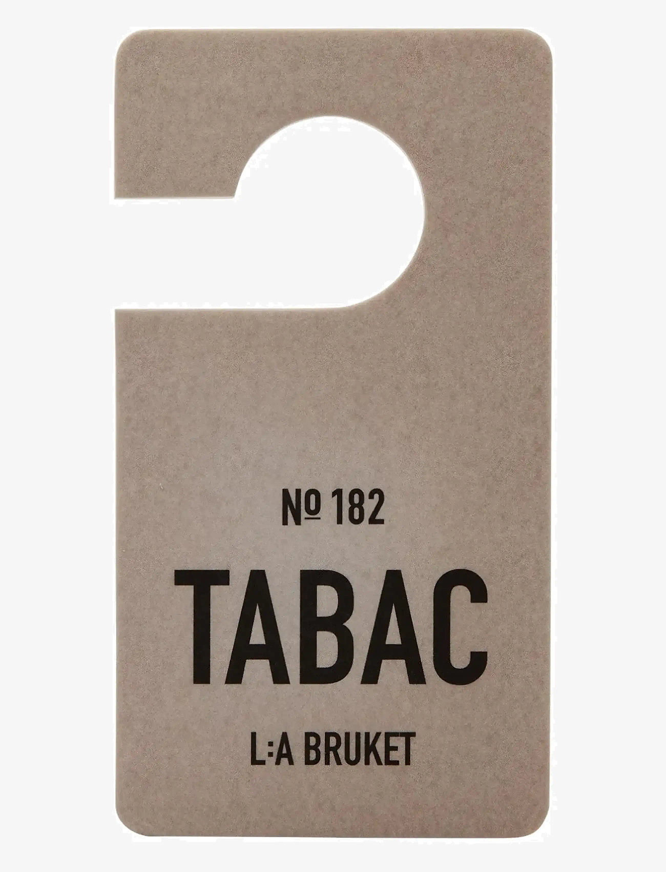 L:a Bruket - 182 Fragrance Tag Tabac - huonetuoksut - clear - 0