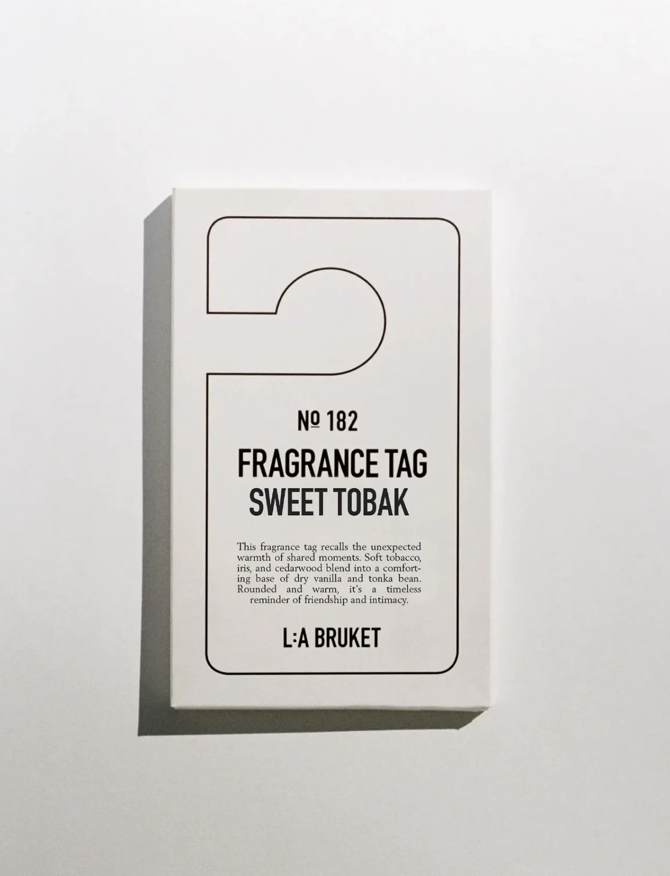 L:a Bruket - 182 Fragrance Tag Sweet Tobak - doftpinnar - clear - 0