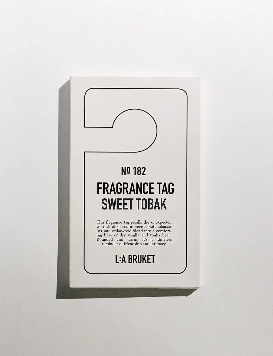 L:a Bruket - 182 Fragrance Tag Sweet Tobak - alla 20 € - clear - 0