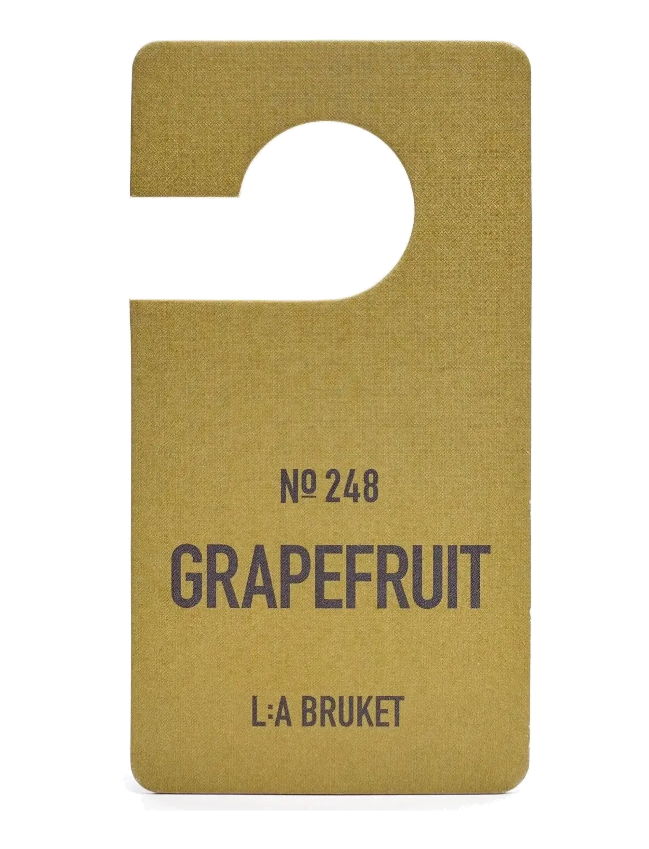 L:a Bruket 248 Fragrance Tag Grapefruit - Dagur Einhleypra - CLEAR / undefined