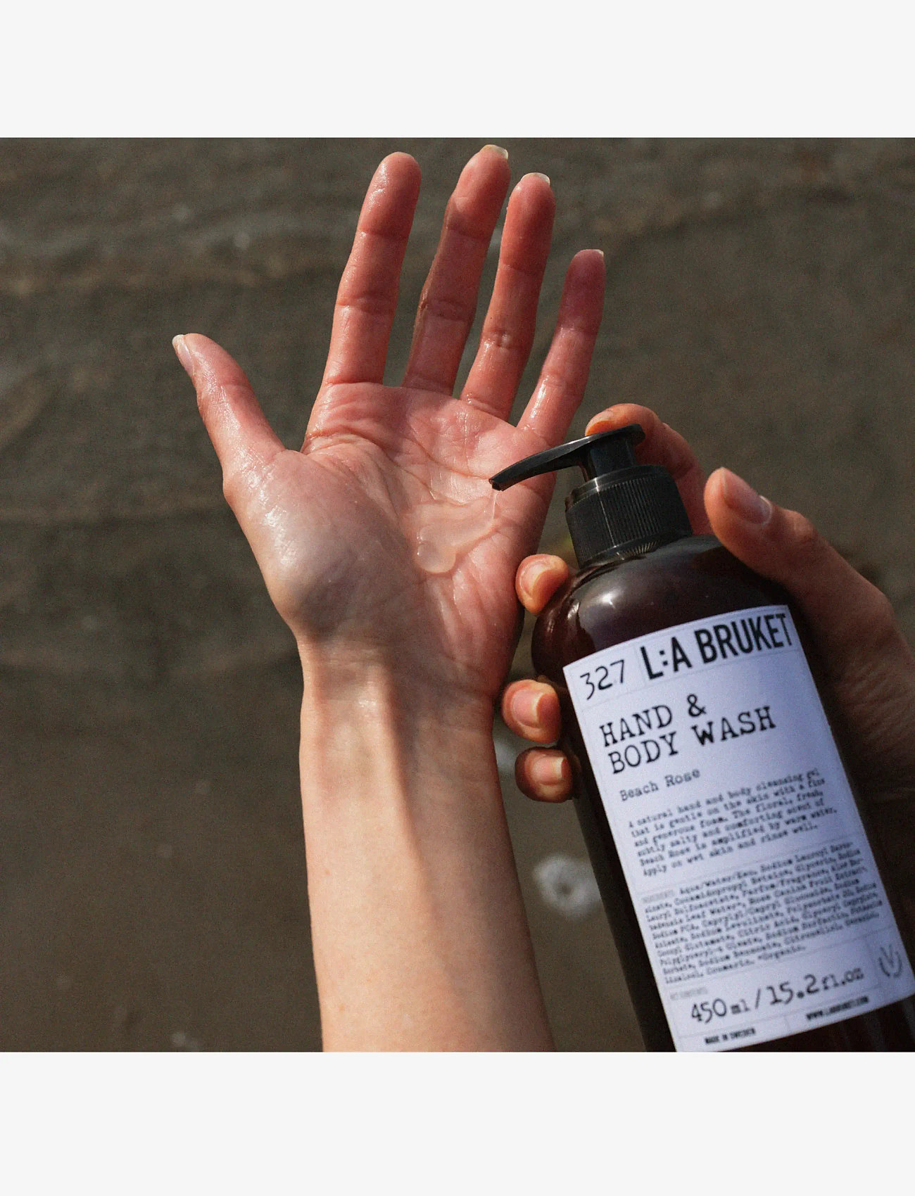 L:a Bruket - Hand & Body Wash 327 Beach Rose 240.00 ML - clear - 1