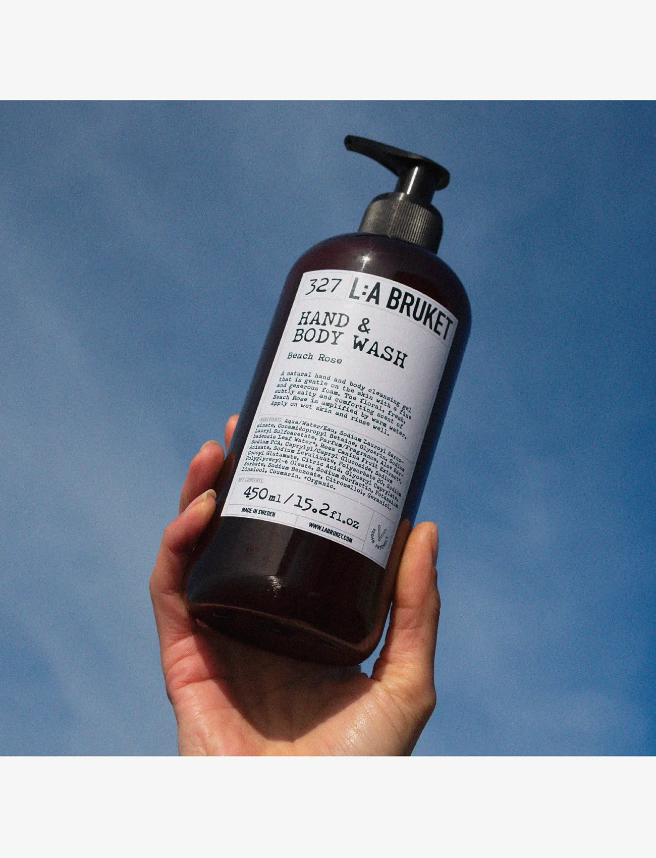 L:a Bruket - Hand & Body Wash 327 Beach Rose 240.00 ML - clear - 3