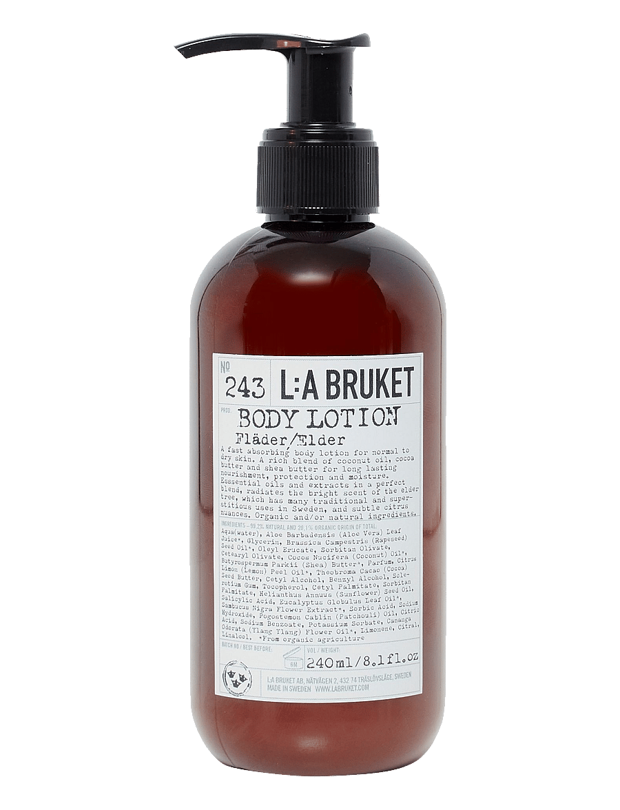 L:a Bruket - 243 Body Lotion Elderflower - lotion & cream - clear elderflower - 0