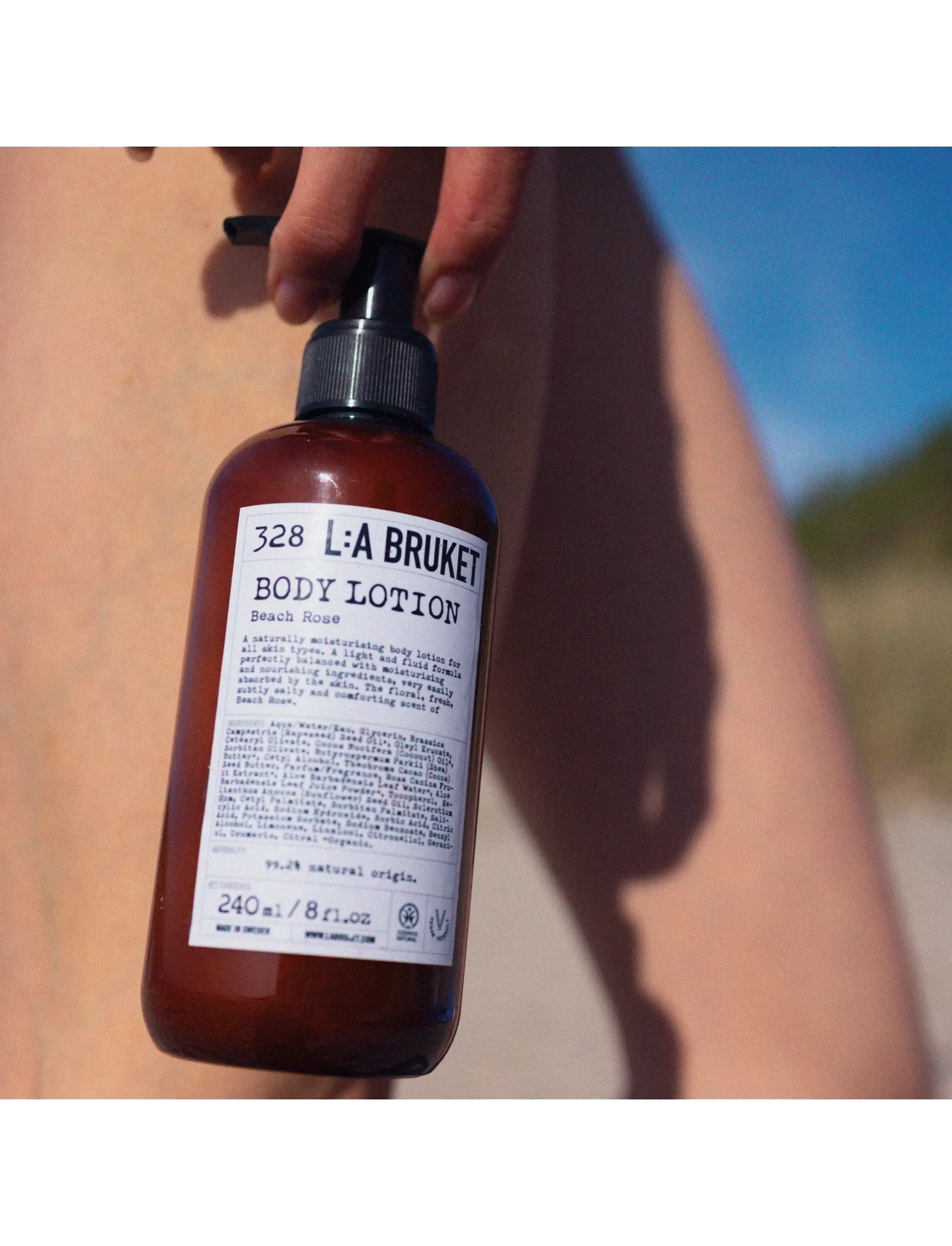 L:a Bruket - Body Lotion 328 Beach Rose 240.00 ML - clear - 3
