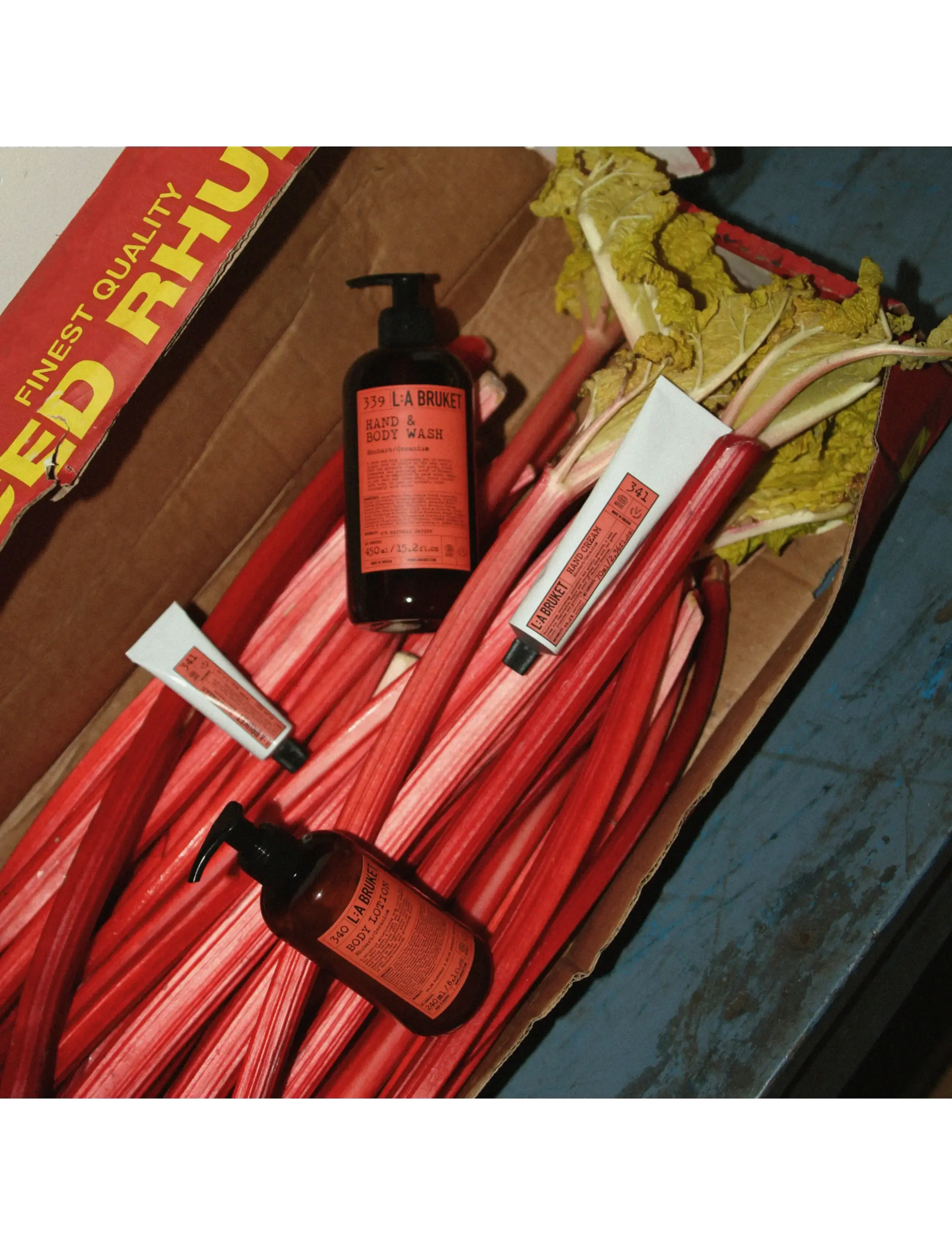 L:a Bruket - Body Lotion Rhubarb 240 ml - flydende sæber - clear - 2