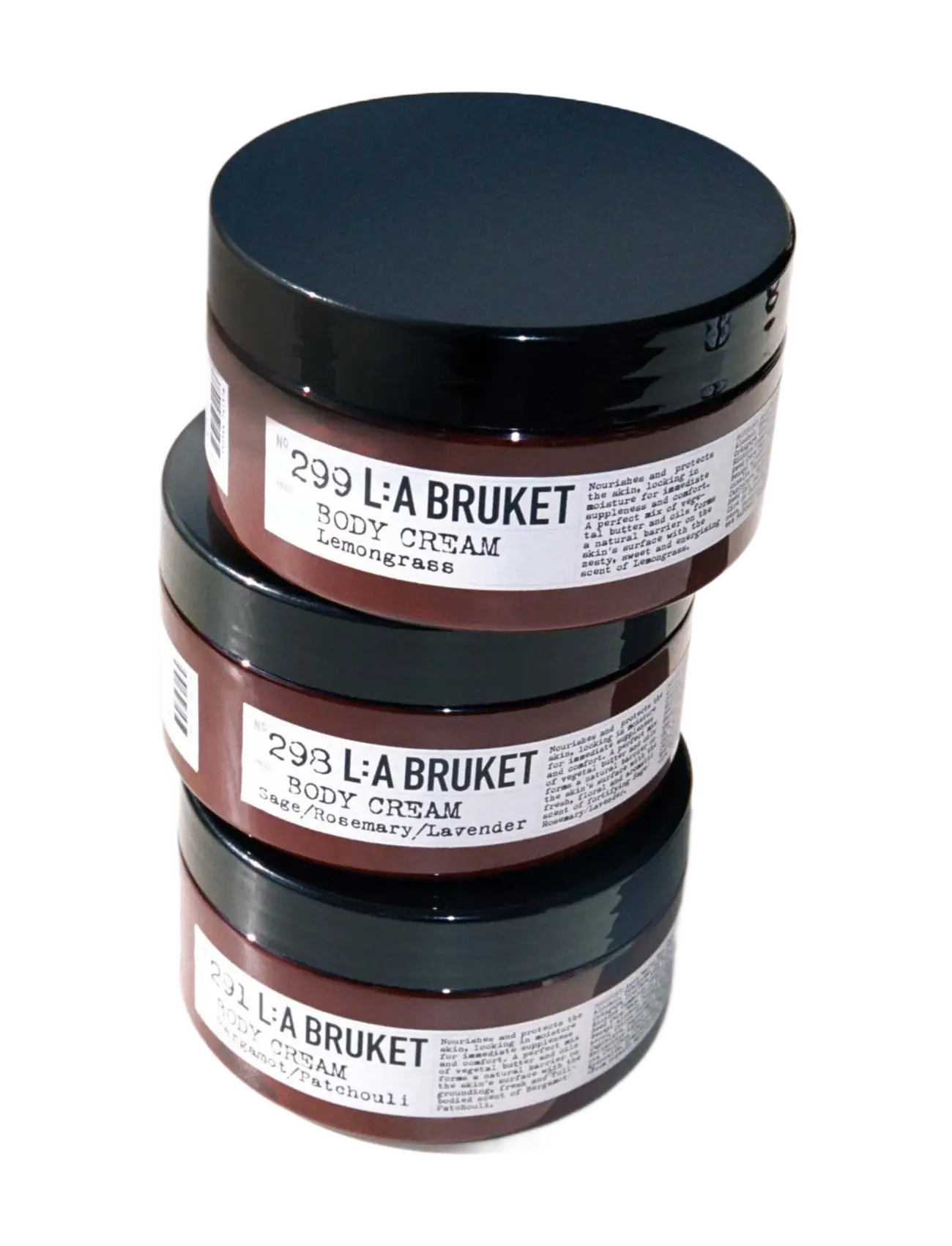 L:a Bruket - Body Cream 299 Lemongrass 200.00 GR - lotion & creme - clear - 2