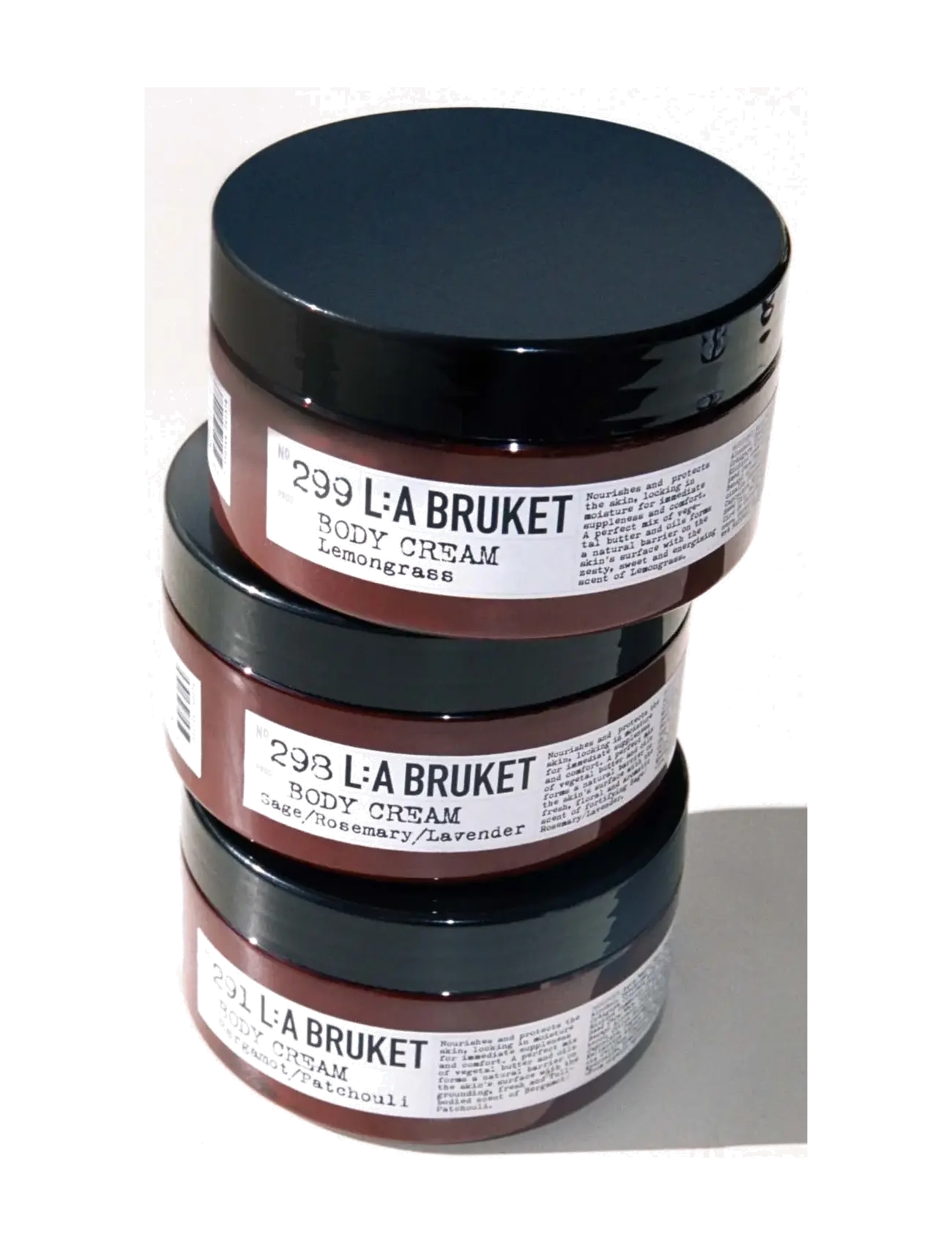 L:a Bruket - Body Cream 299 Lemongrass 200.00 GR - lotion & creme - clear - 2