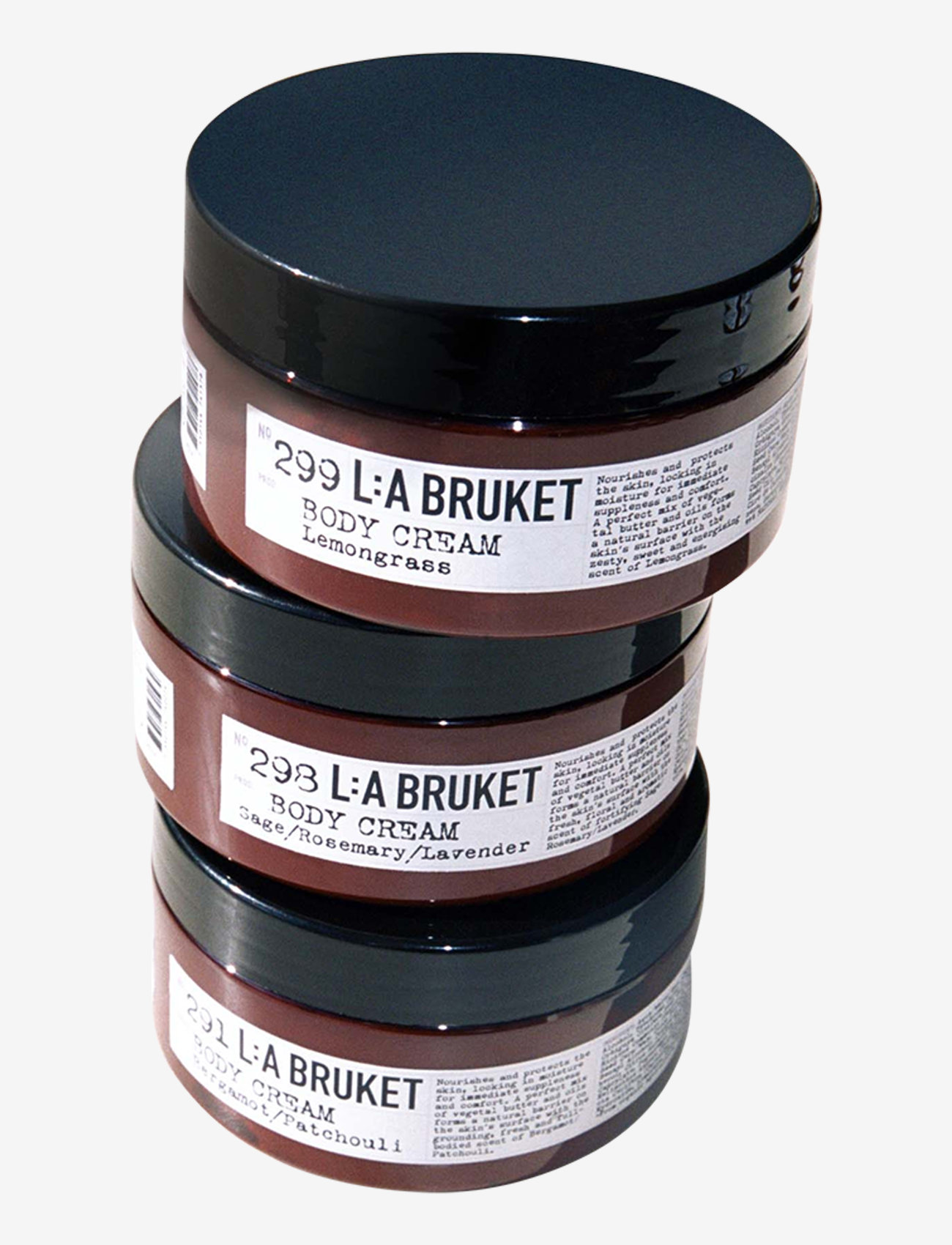 L:a Bruket - Body Cream 298 Sage/Rosemary/Lavender 200.00 GR - lotion & cream - clear - 2