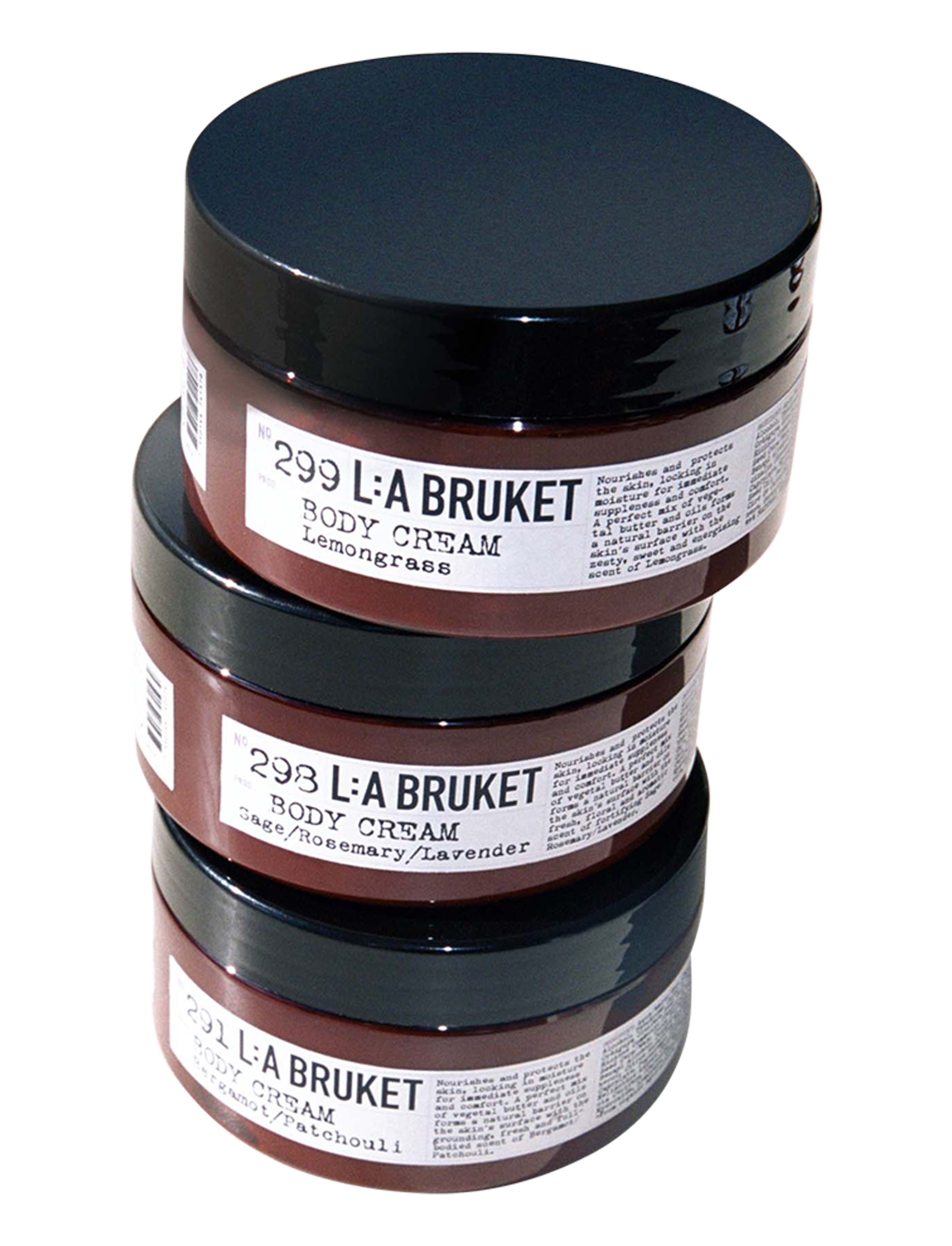 L:a Bruket - Body Cream 298 Sage/Rosemary/Lavender 200.00 GR - lotion & creme - clear - 2