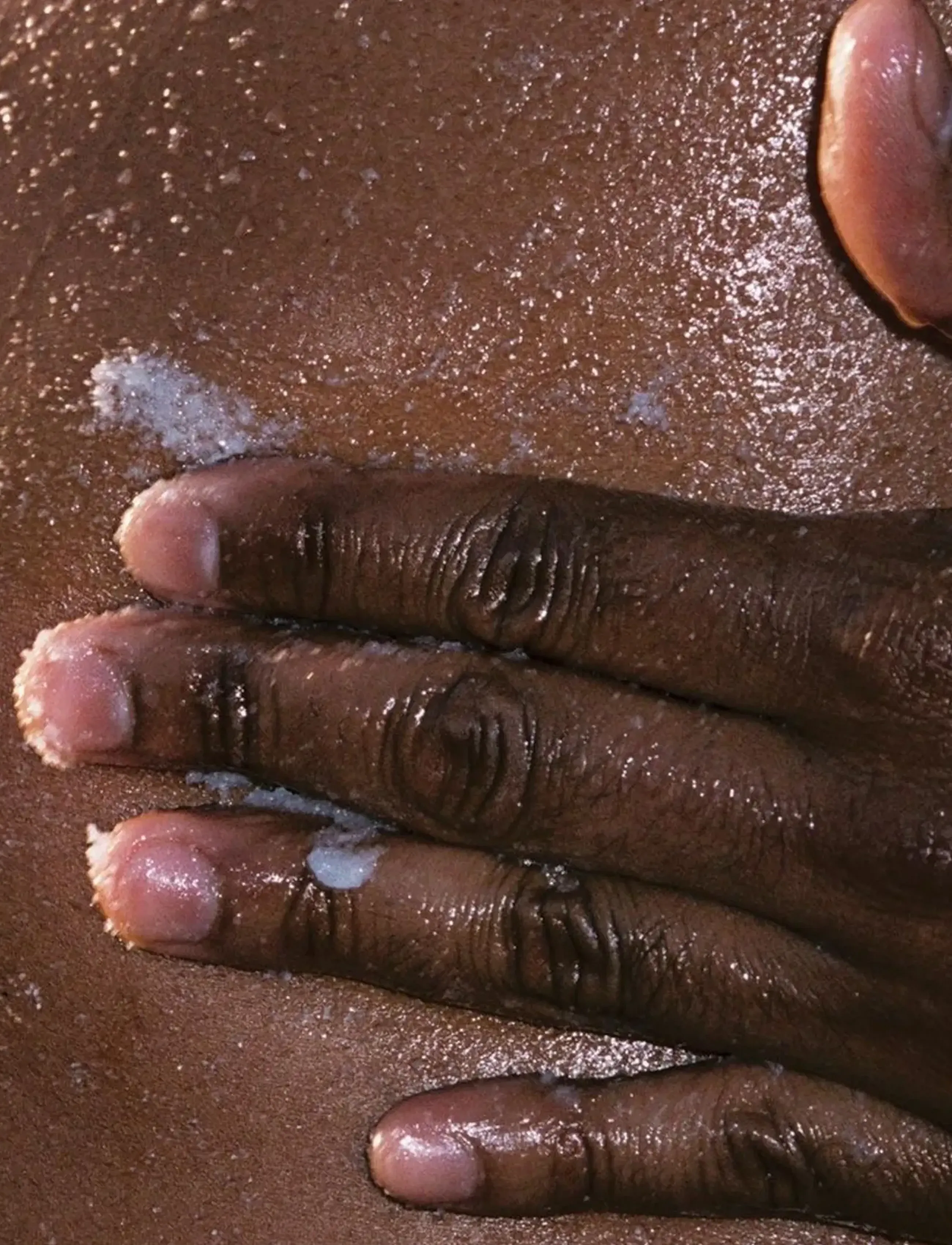 L:a Bruket - 063 Sea Salt Scrub Sage/Rosemary/Lavender - skrub & exfoliering - krop - clear - 5