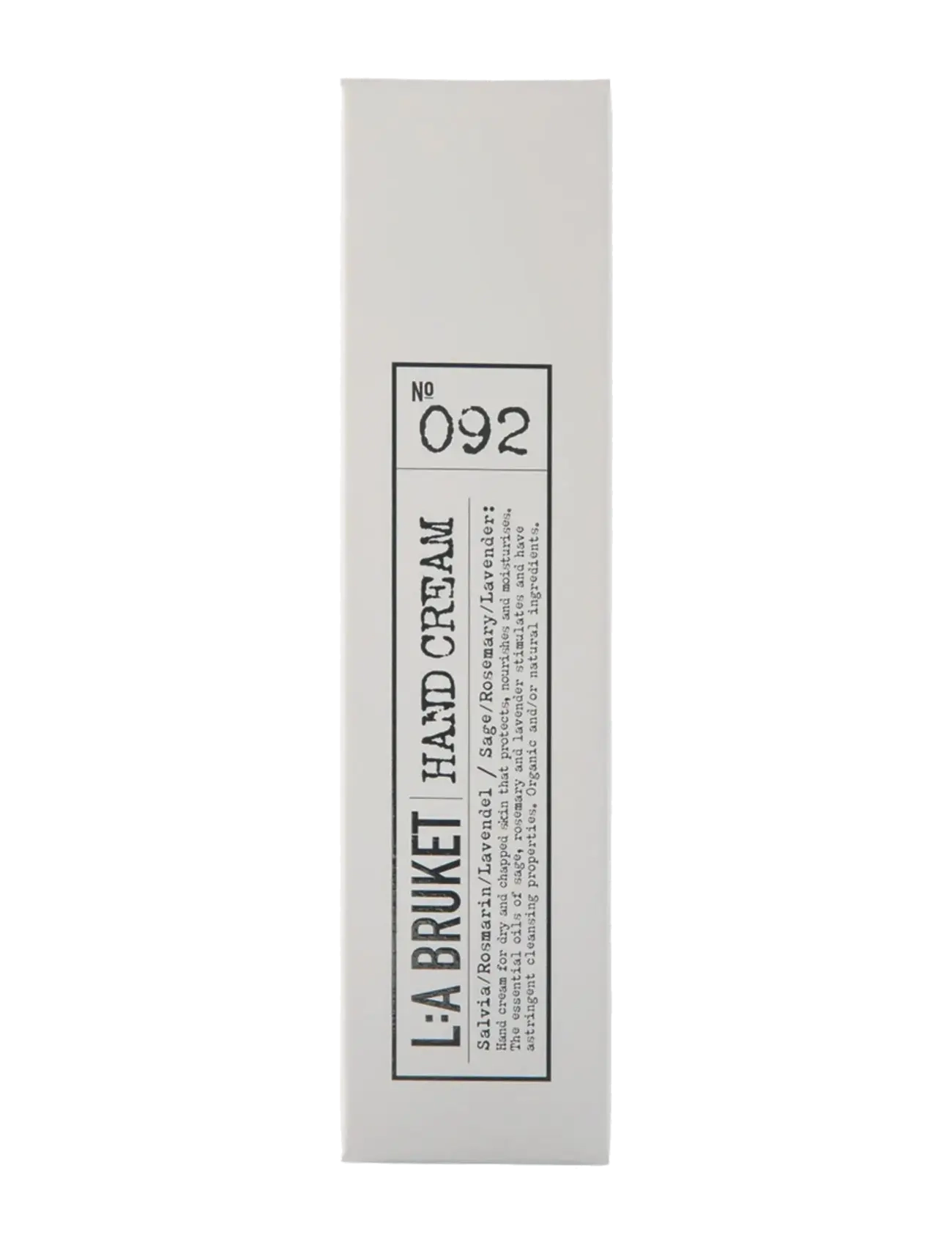 L:a Bruket - 092 Hand Cream Sage/Rosemary/Lavender - kätekreemid - clear sage/rosemary/lavender - 1