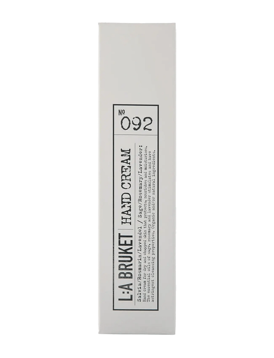 L:a Bruket - 092 Hand Cream Sage/Rosemary/Lavender - handkräm - clear sage/rosemary/lavender - 1