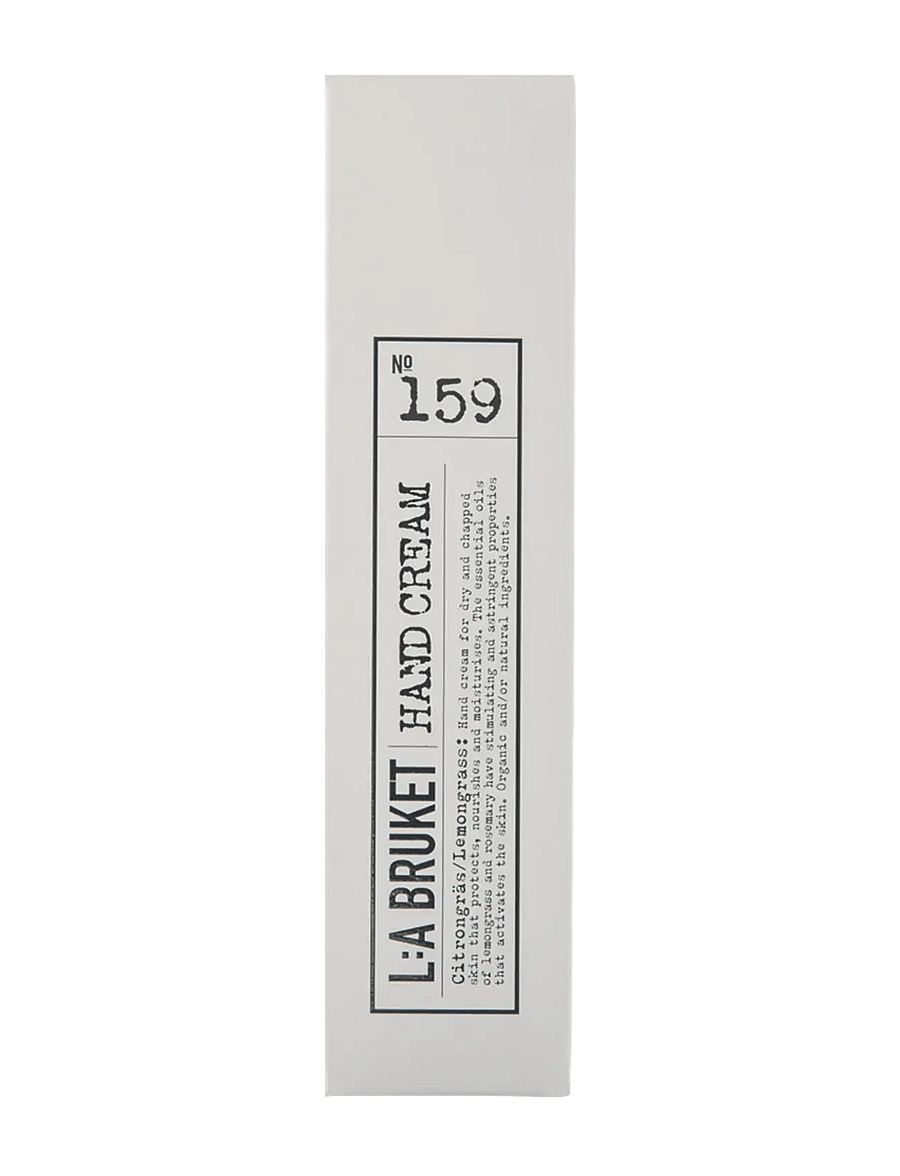 L:a Bruket - 159 Hand Cream Lemongrass - håndcremer - clear lemongrass - 1