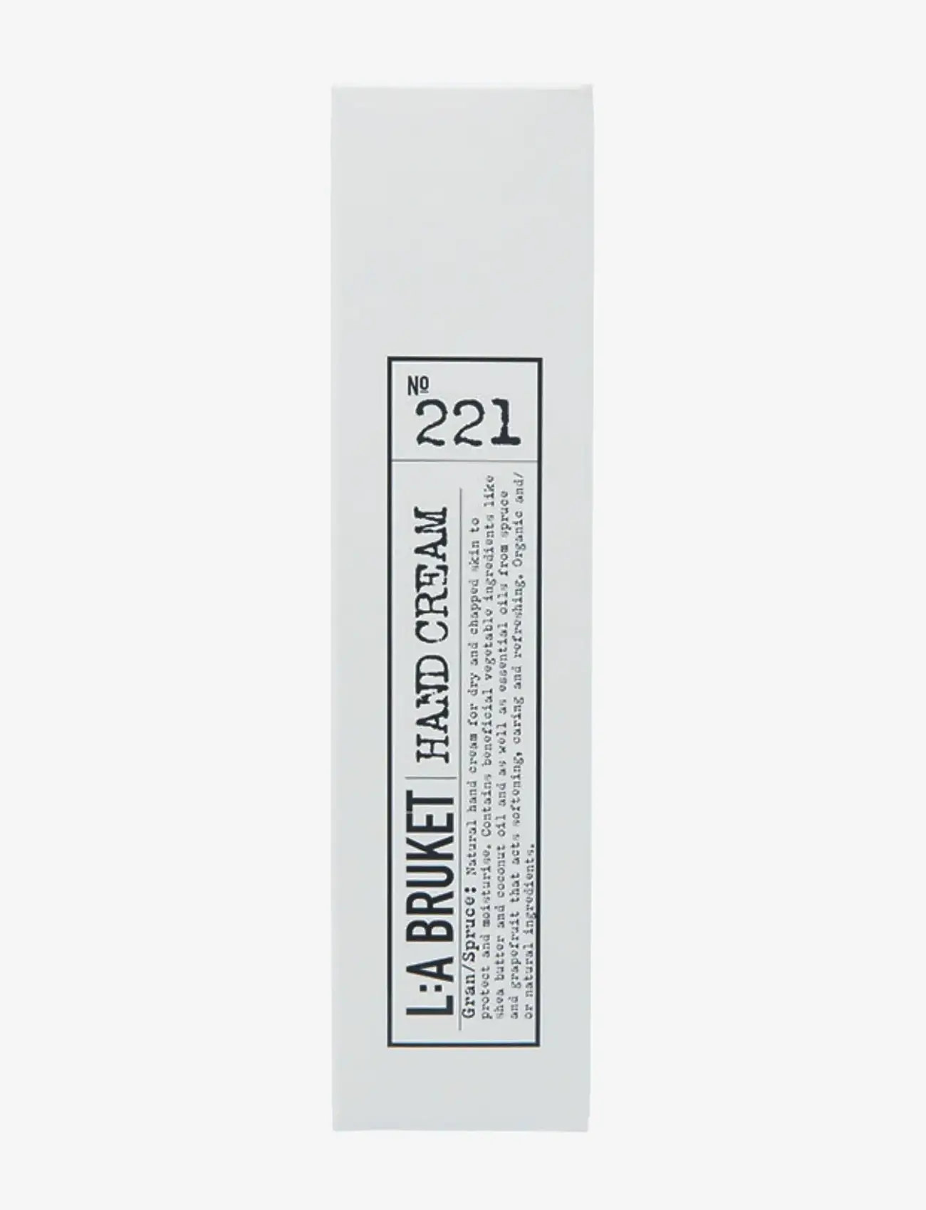 L:a Bruket - 221 Hand Cream Spruce - roku krēmi - clear spruce - 1