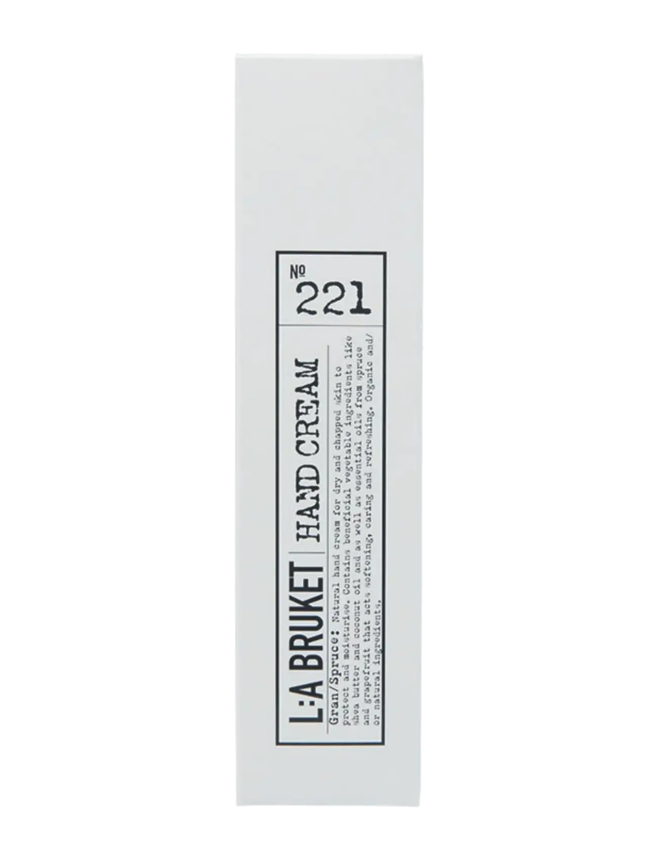 L:a Bruket - 221 Hand Cream Spruce - håndkrem - clear spruce - 1