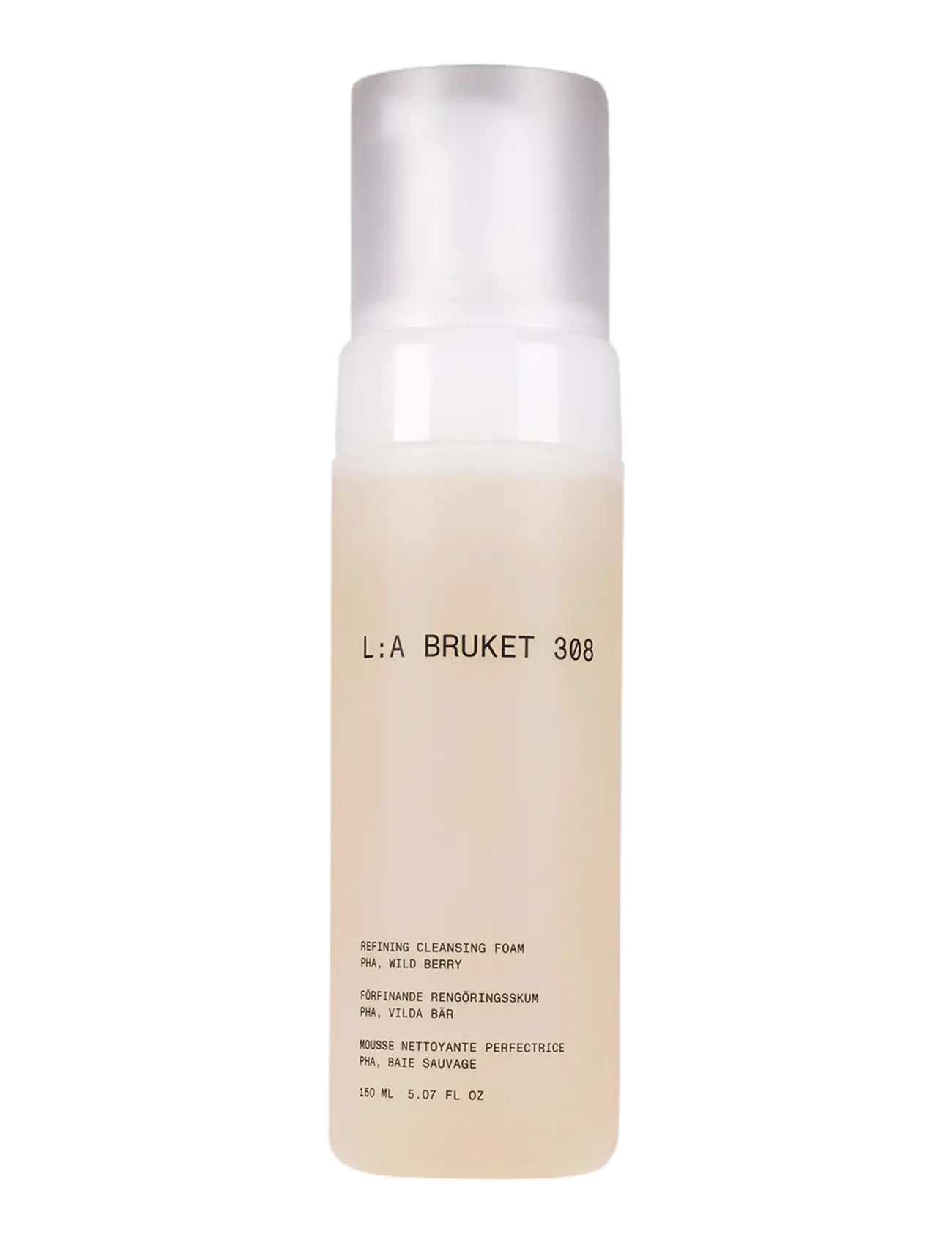 L:a Bruket Cleansing Foam Refining 150.00 ml, 150 ml, Beige, Cleansers > Foaming Cleanser, Dame