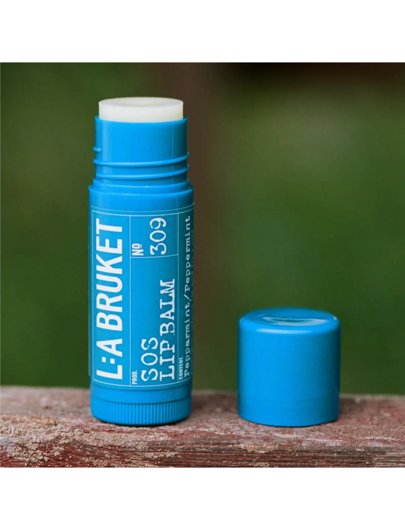 L:a Bruket - 309 Lip Balm SOS - huulirasvat - clear - 3