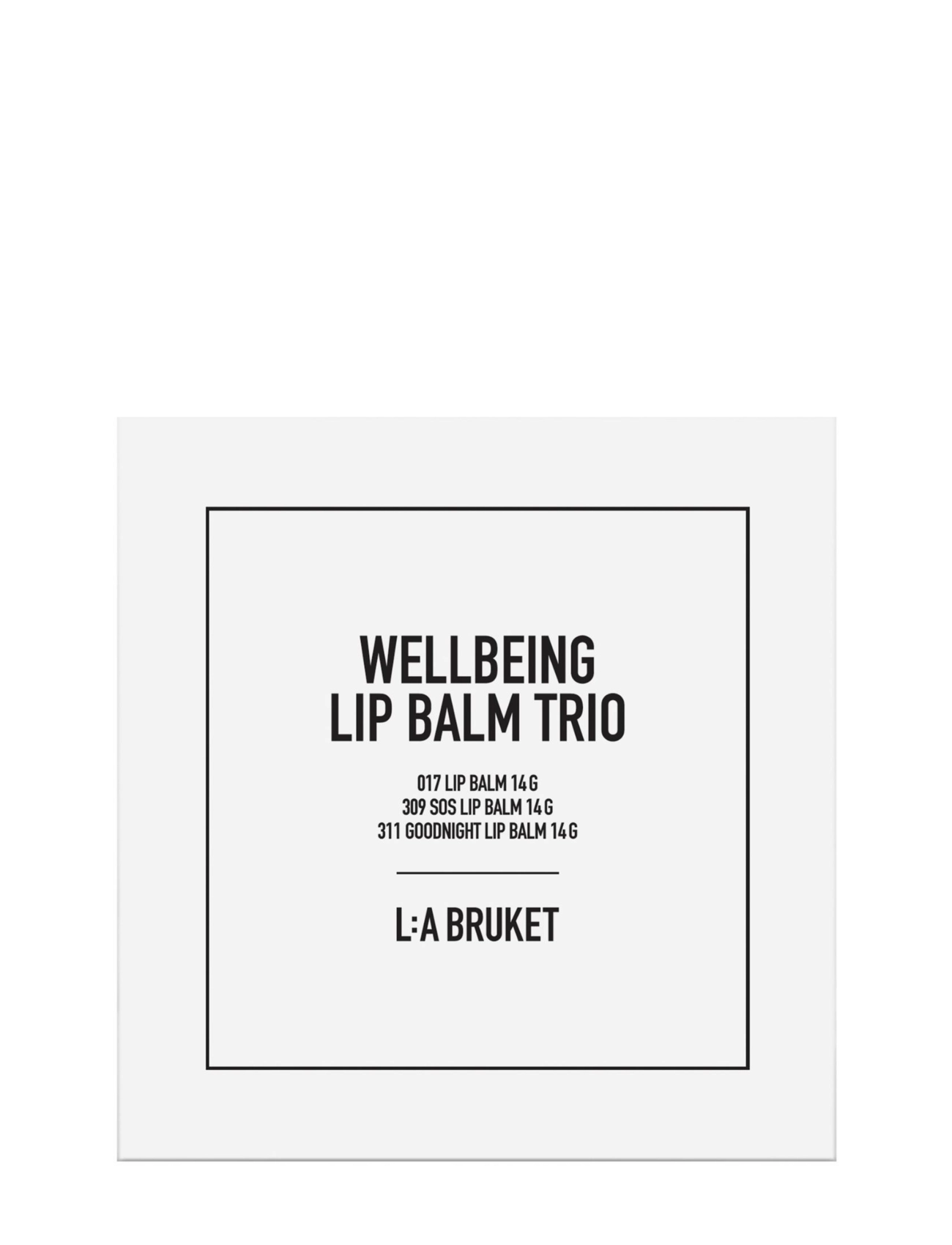 L:a Bruket Trio Classic Night Sos, 42 g, Nude, Lip Care > Lip Balm, Dame