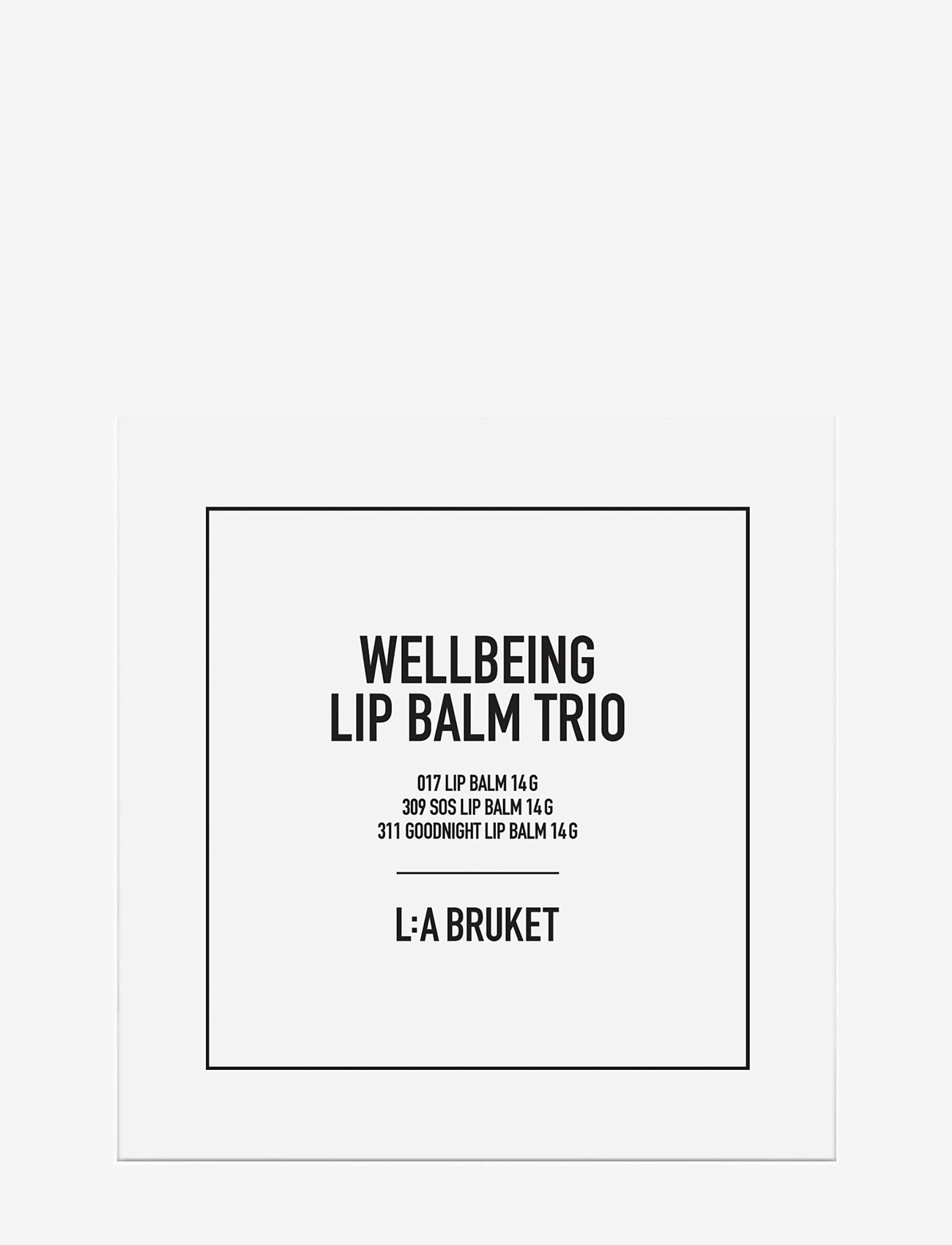 L:a Bruket - Trio Classic Night SOS - varakrem - clear - 0