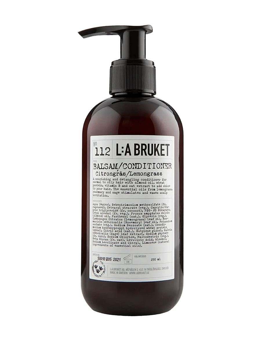 L:a Bruket - 112 Conditioner Lemongrass - balsam - clear - 0