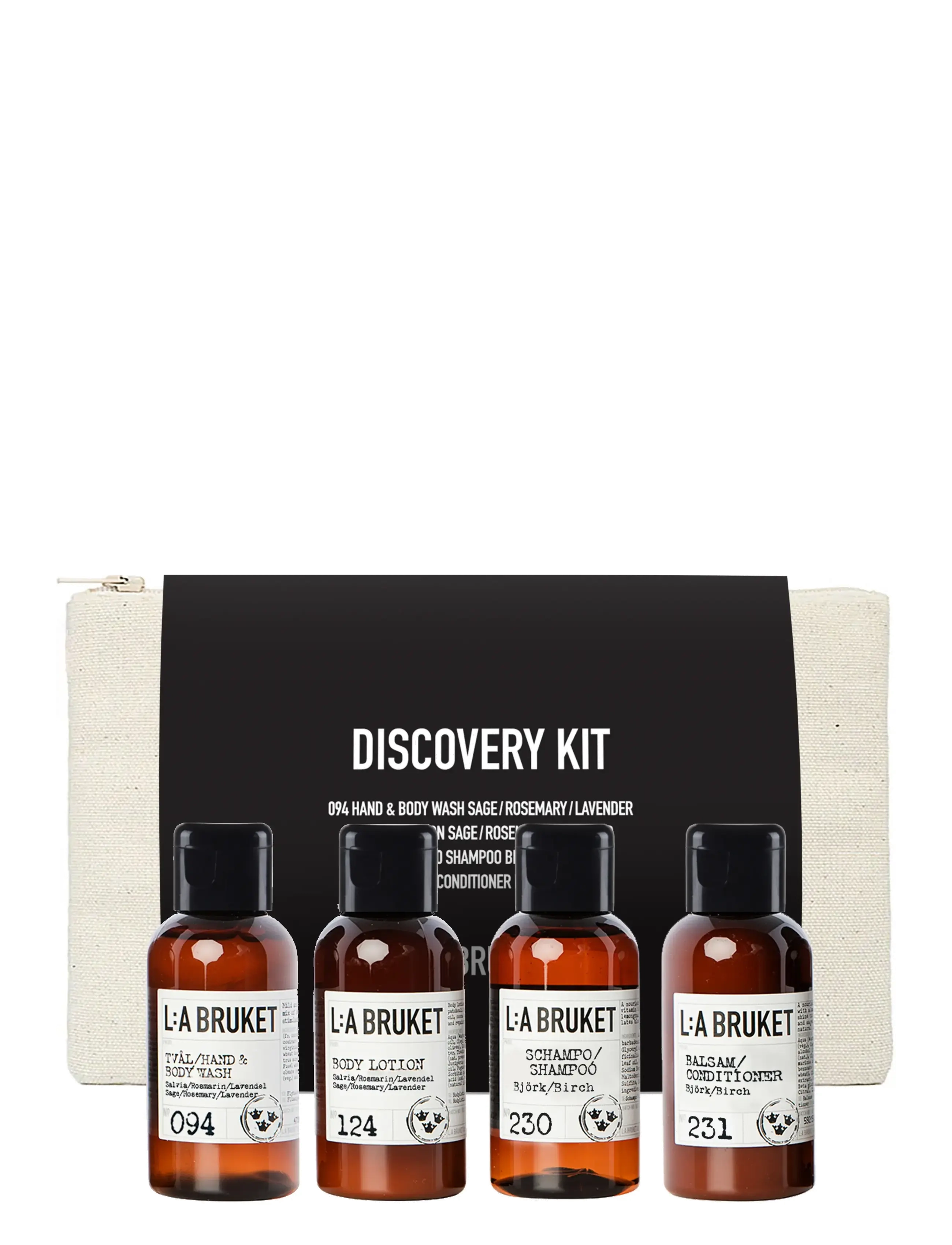 L:a Bruket Gift Box Discovery Kit 220.00 ml, 220 ml, Nude, Alle Sæt > Hudplejesæt, Dame