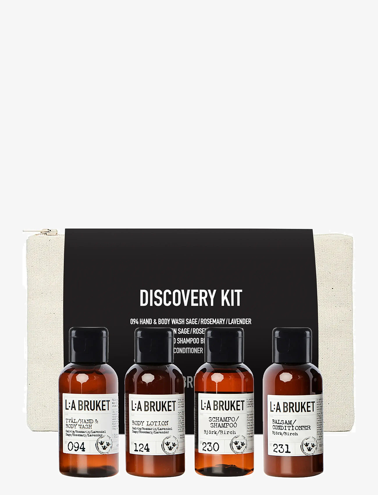 L:a Bruket - Gift Box Discovery Kit 220.00 ML - til hende - clear - 0