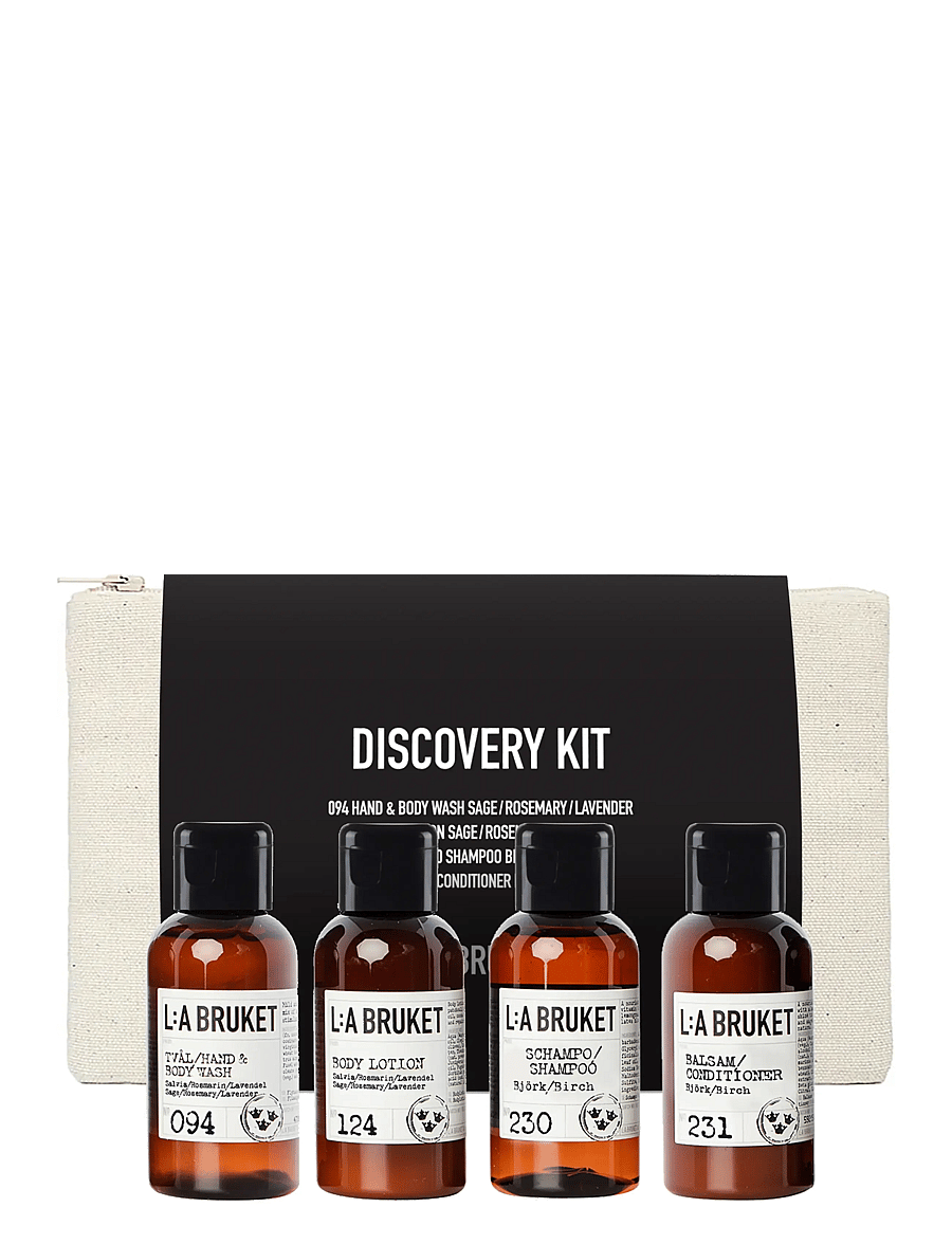 L:a Bruket - Gift Box Discovery Kit 220.00 ML - gåvoset - clear - 0