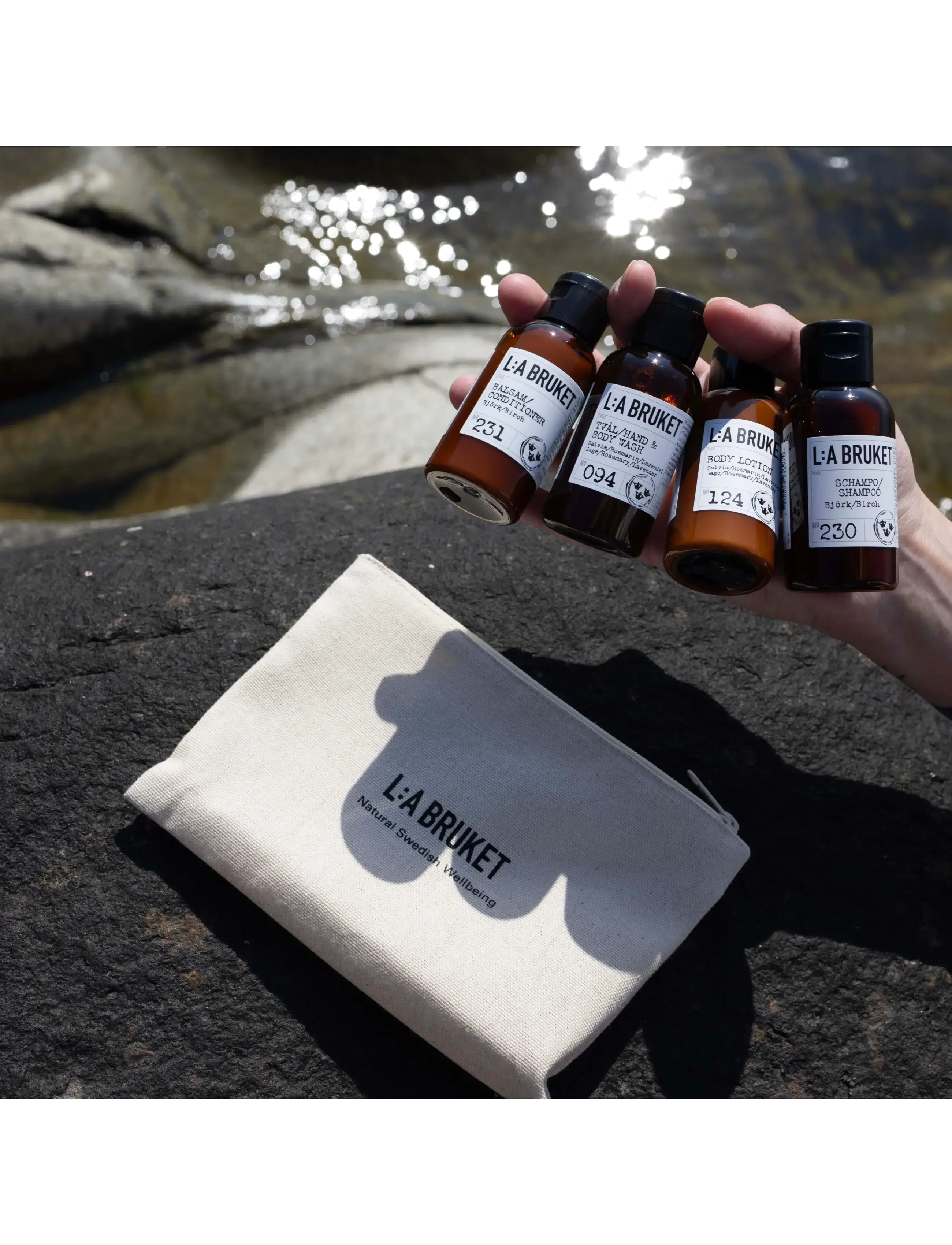 L:a Bruket - Gift Box Discovery Kit 220.00 ML - handa henni - clear - 5