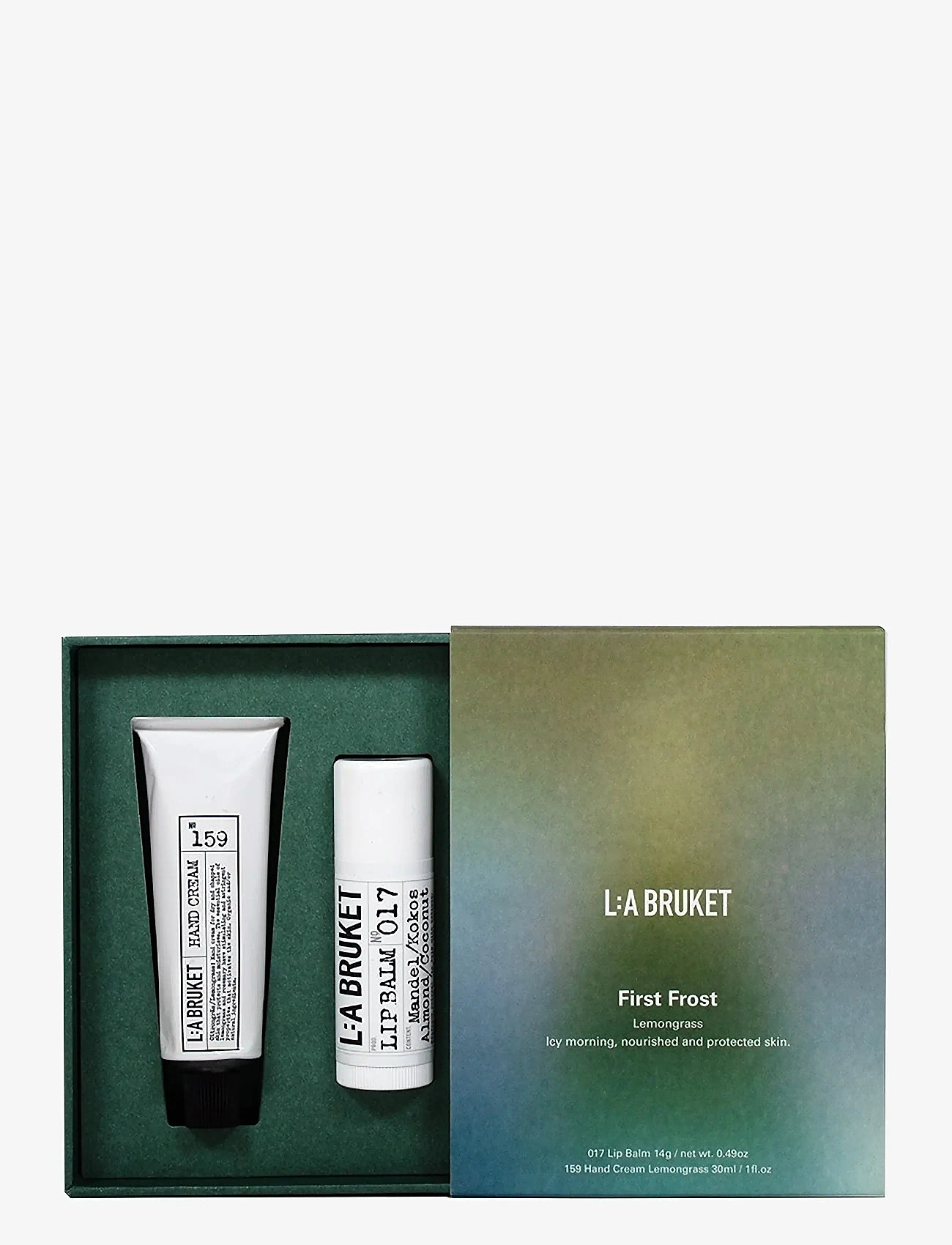 L:a Bruket - Gift Box Xmas First Frost LG 14ml lip/30ml hand 44.00 ML - til ham - clear - 1