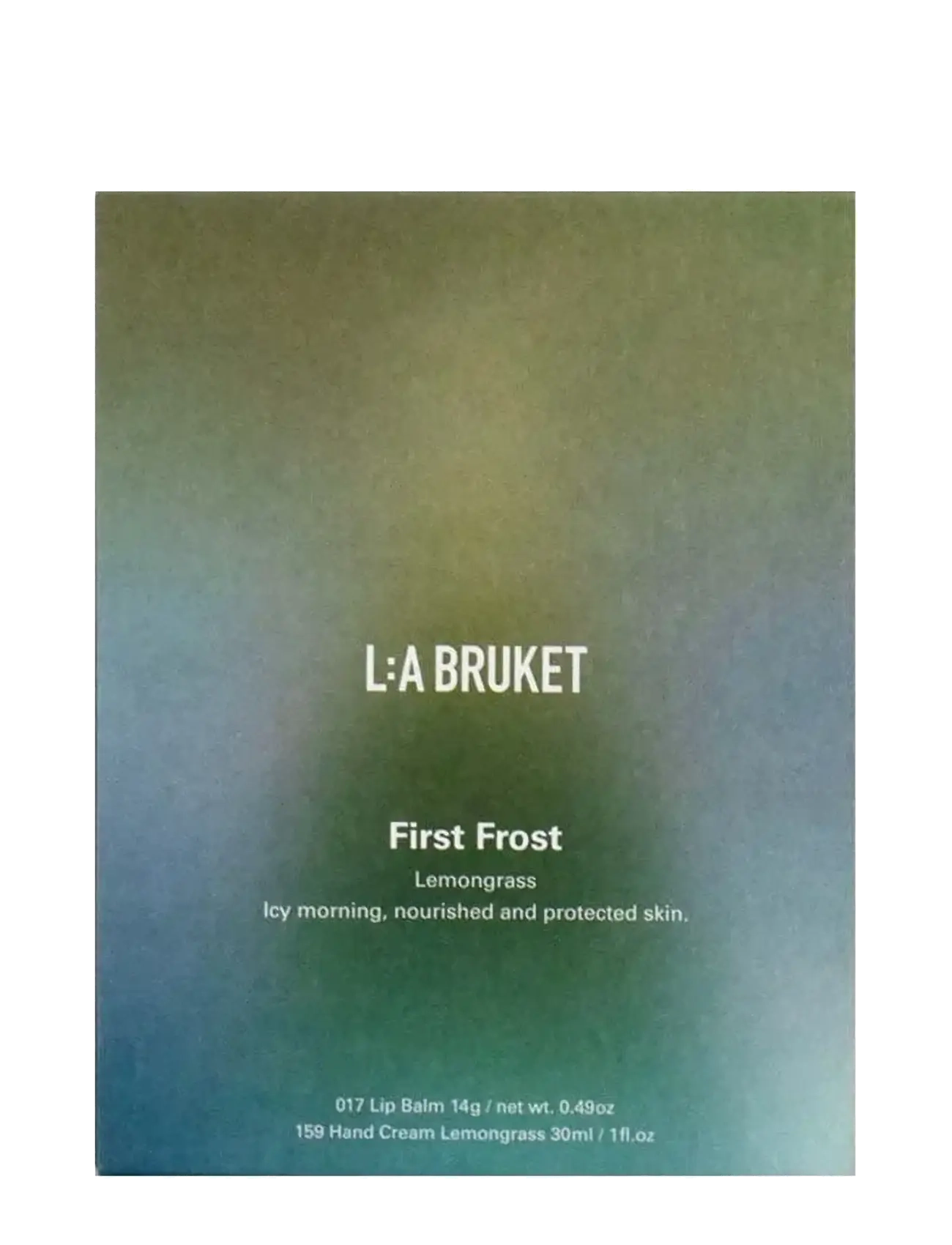 L:a Bruket - Gift Box Xmas First Frost LG 14ml lip/30ml hand 44.00 ML - til ham - clear - 2