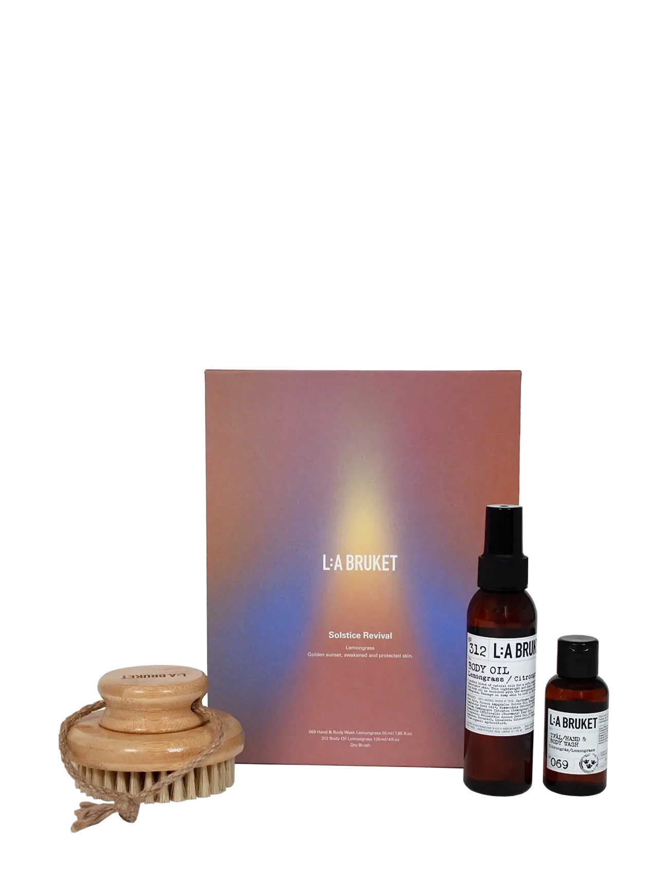 L:a Bruket Gift Box Solstice Revival Lg 55Ml/120Ml 175 Ml, Bath & Body Sæt, Nude, Str: 175 ML