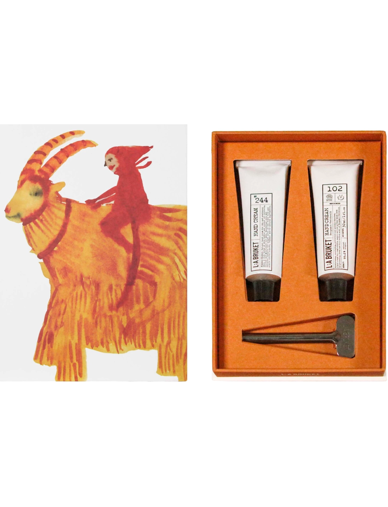 L:a Bruket Gift Box Winter kit soft guard 60 ml - Beauty - Herre - CLEAR / undefined