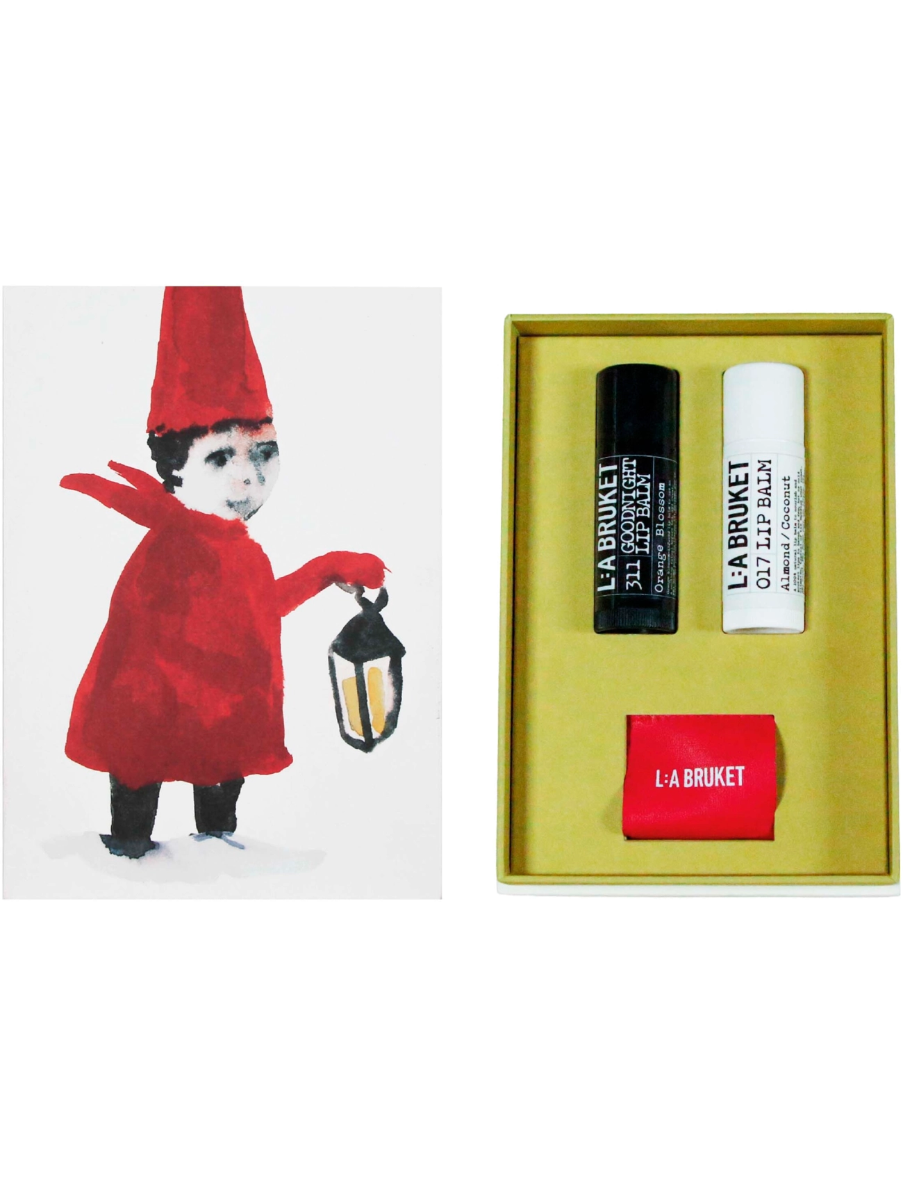L:a Bruket Gift Box Winter kit little traveler 28 gr - Varaumhirða - CLEAR / undefined