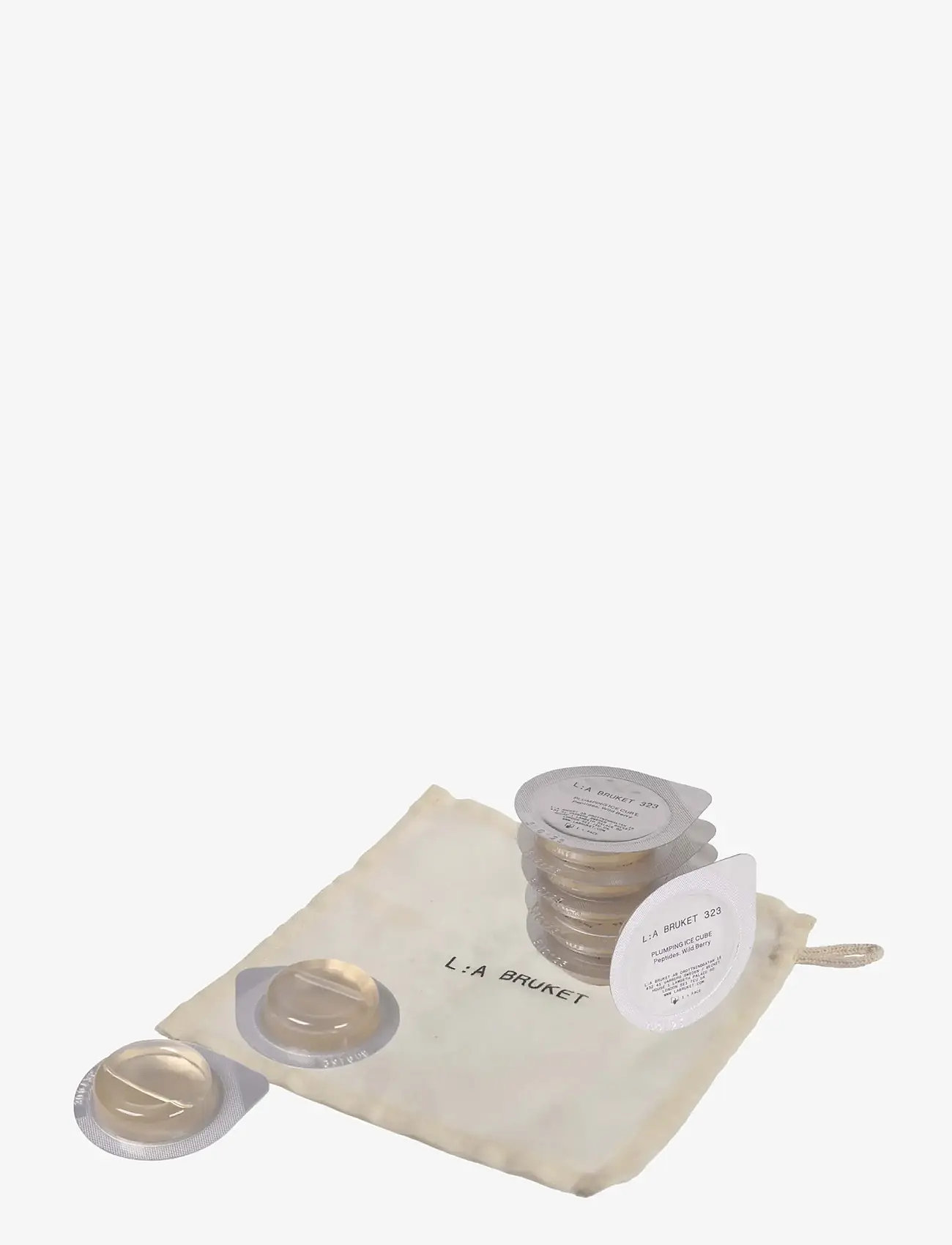 L:a Bruket - Accessories Glow & plump ice cubes 60.00 ML - tilbehør til hudpleje - clear - 0