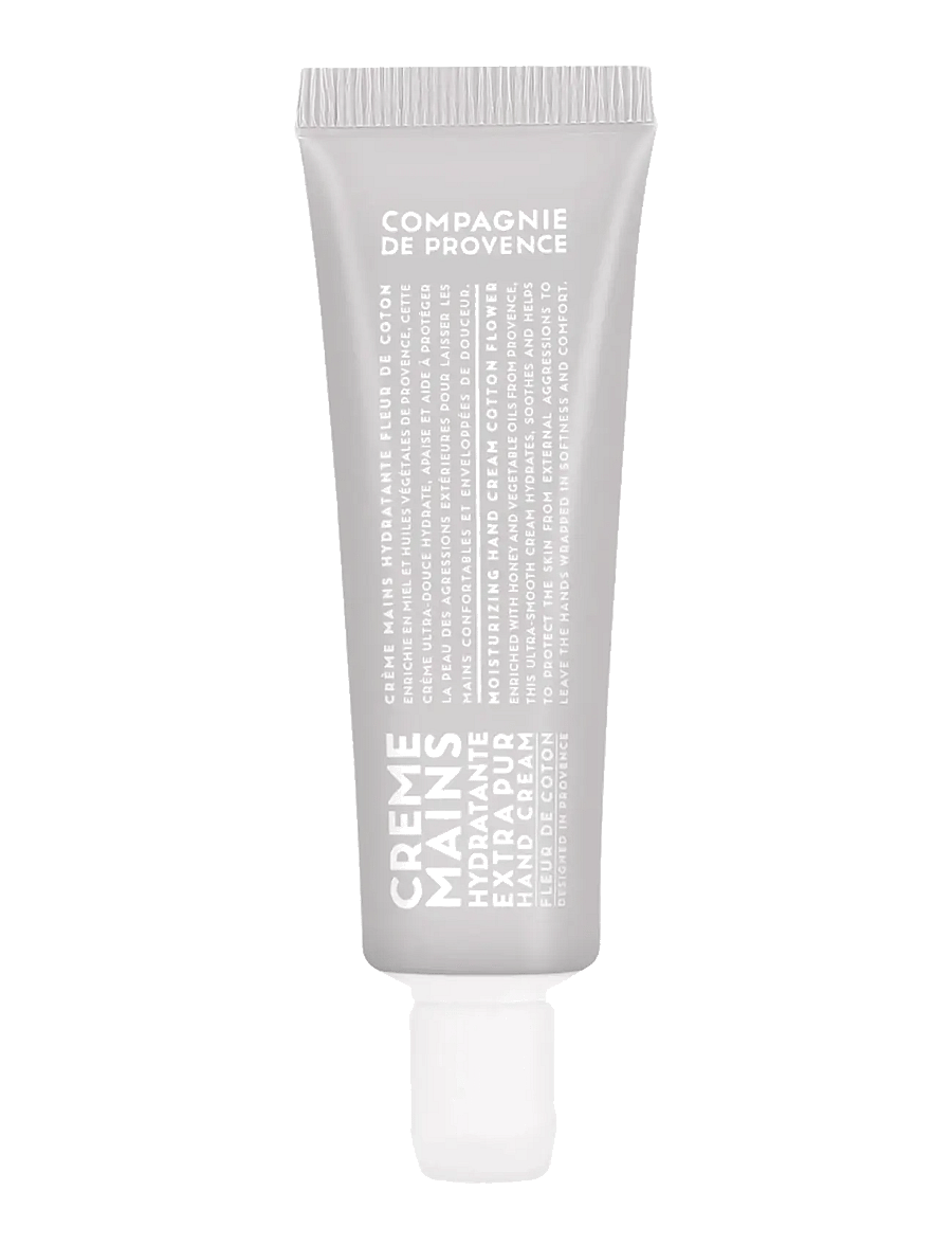 La Compagnie de Provence - HAND CREAM COTTON FLOWER 30 ML - kätekreemid - clear - 0