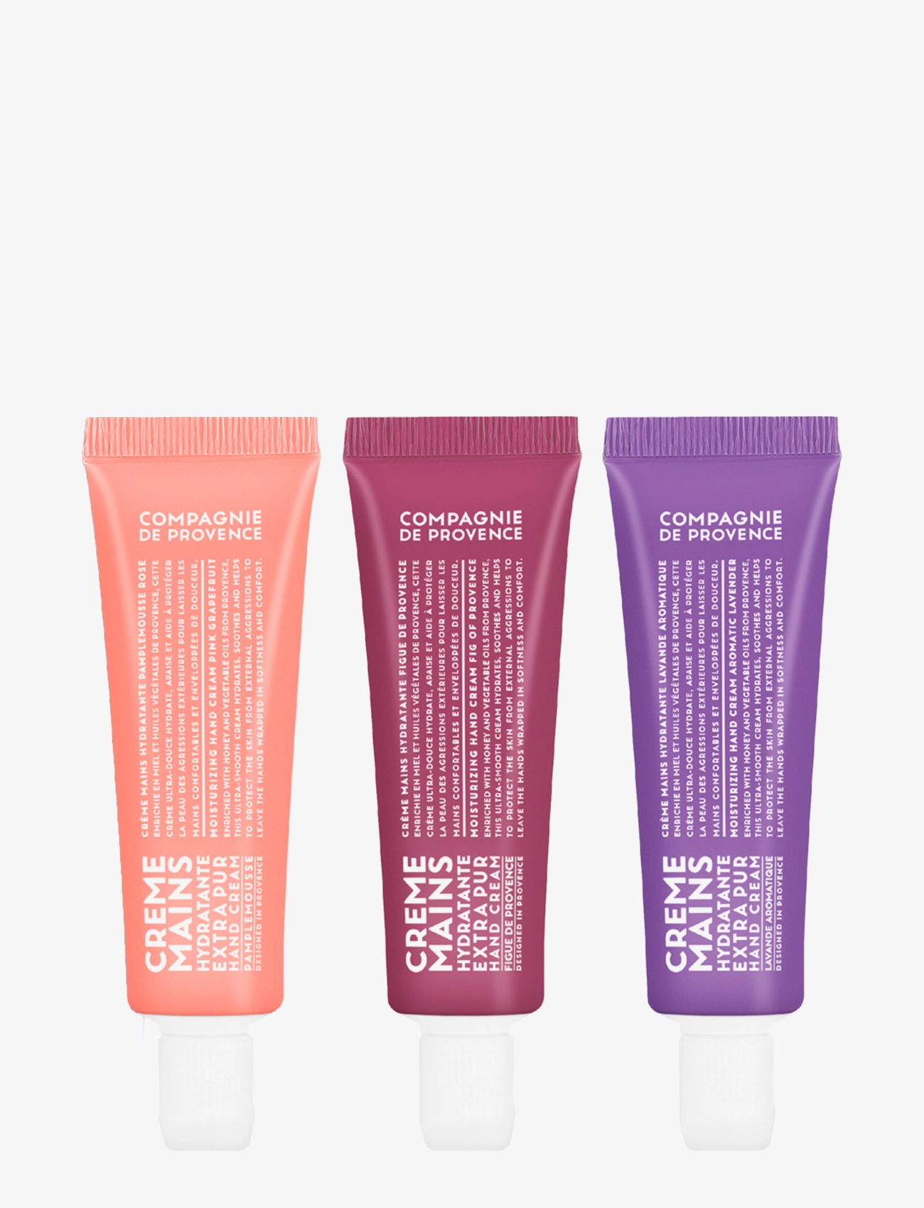 La Compagnie de Provence Pretty Hands Trio Extra Pur Fig Rose Lavender, One Size, Hand Care, Nackt - Cream, Beauty