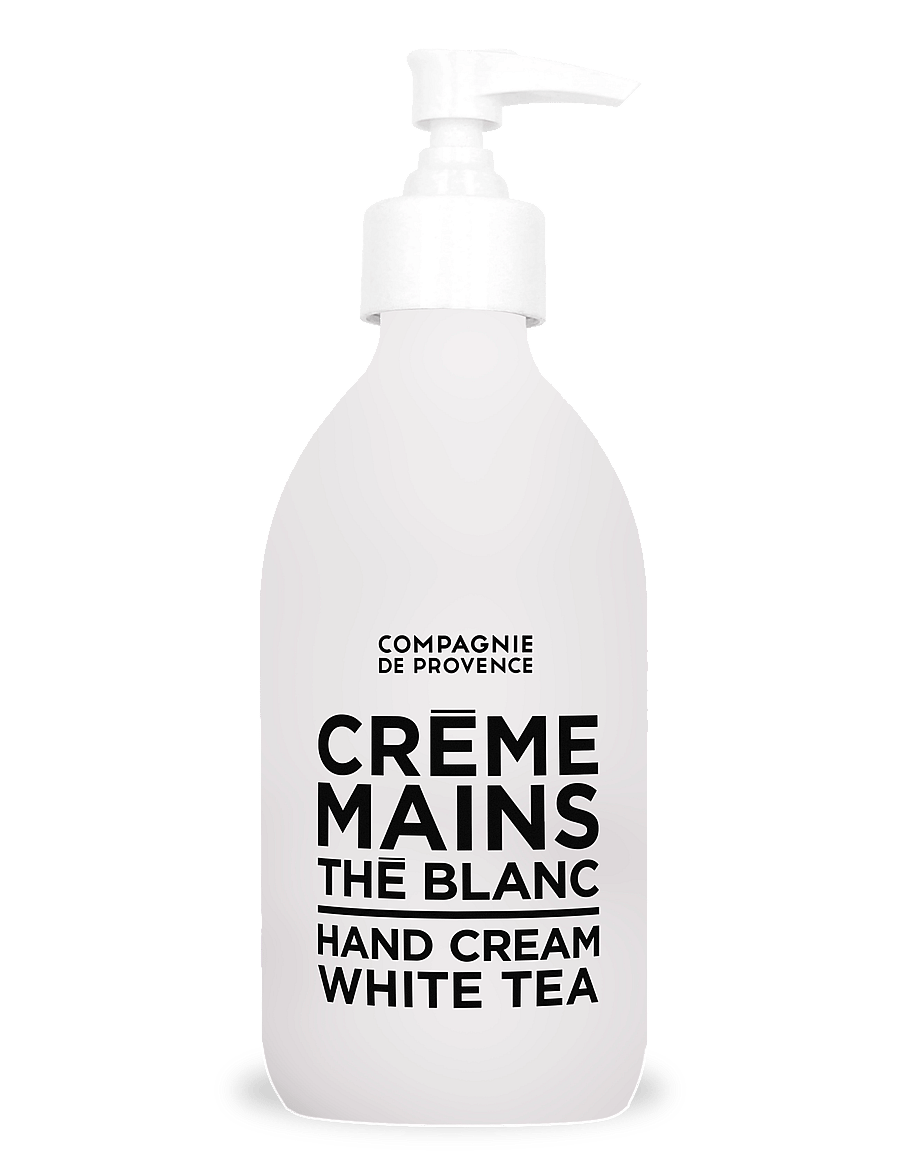 La Compagnie de Provence - HAND CREAM WHITE TEA 300 ML - handkräm - clear - 0