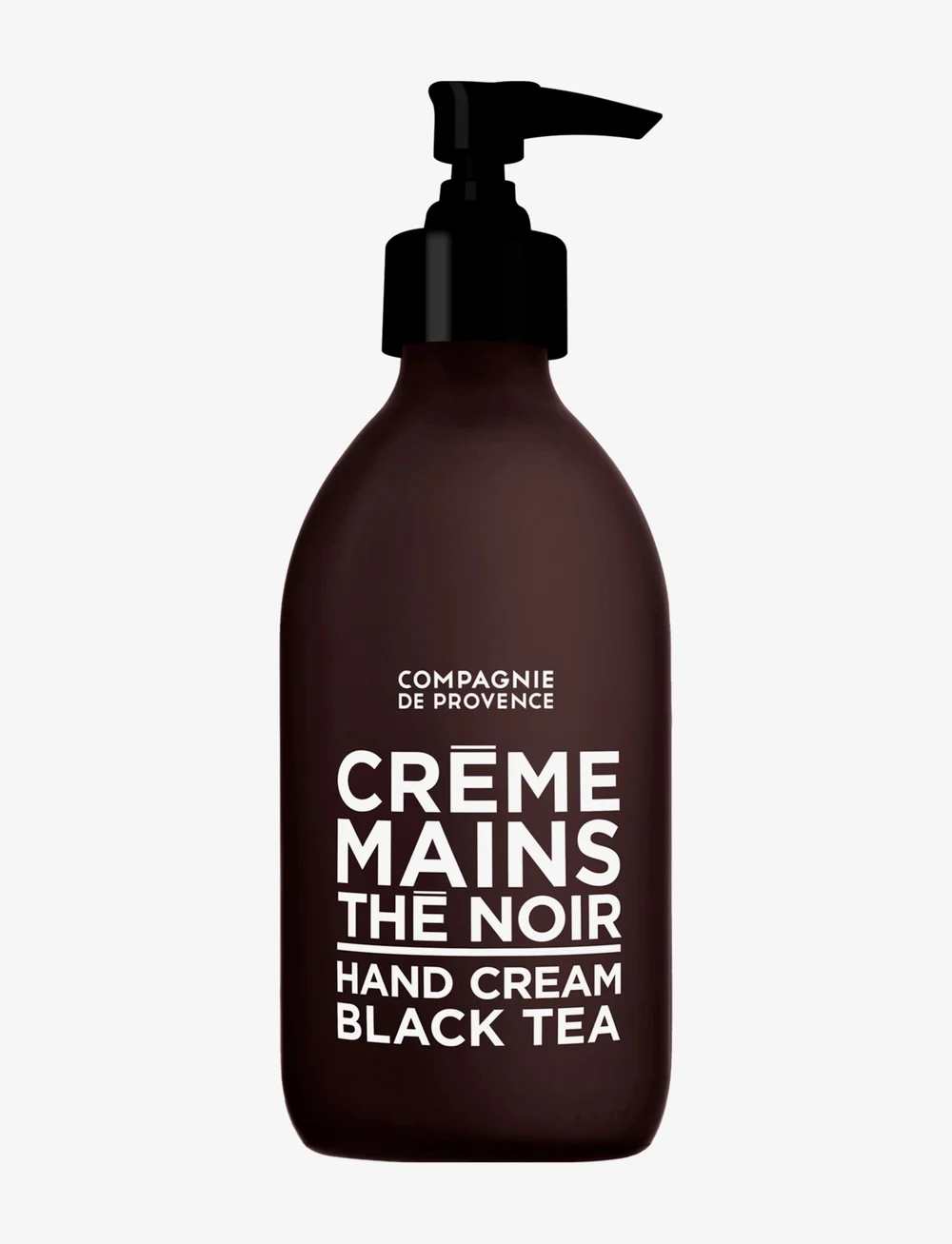 La Compagnie de Provence - HAND CREAM BLACK TEA 300 ML - vedelseebid - clear - 0