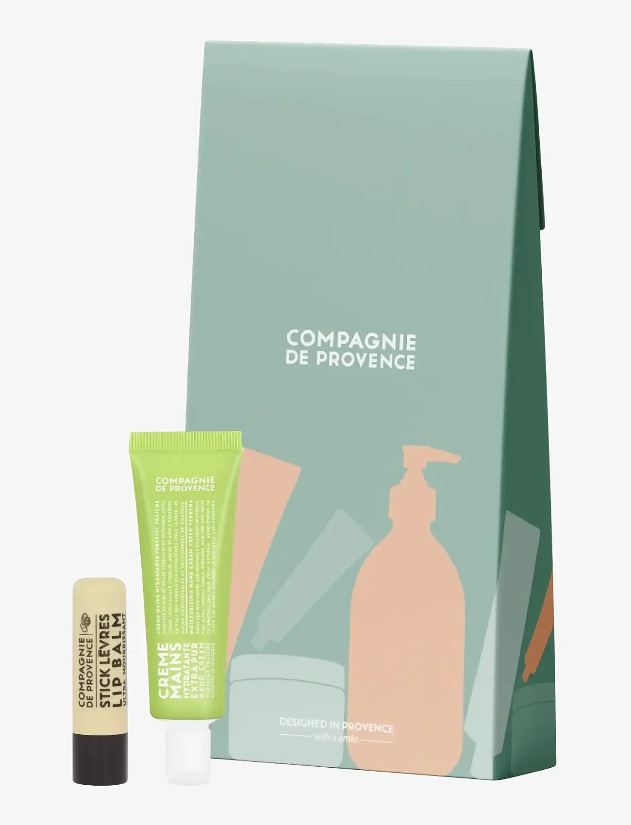 La Compagnie de Provence - HAND & LIP GIFT SET - læbepomade - clear - 0